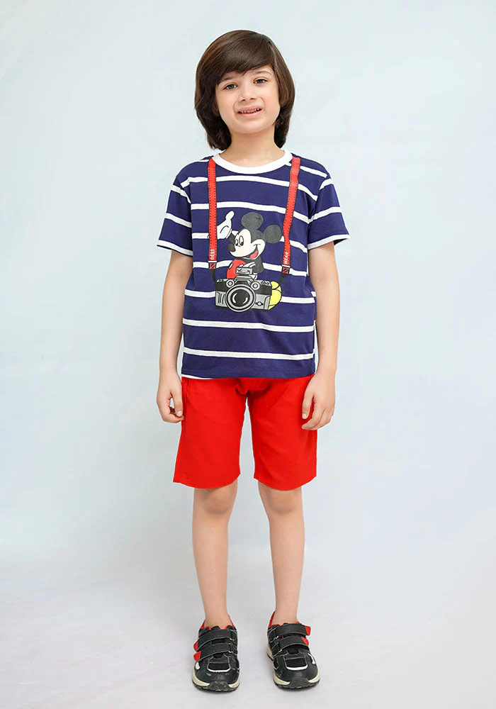 Ochre Clothing Printed T-Shirt