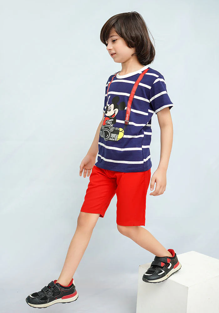Ochre Clothing Printed T-Shirt - Image 2