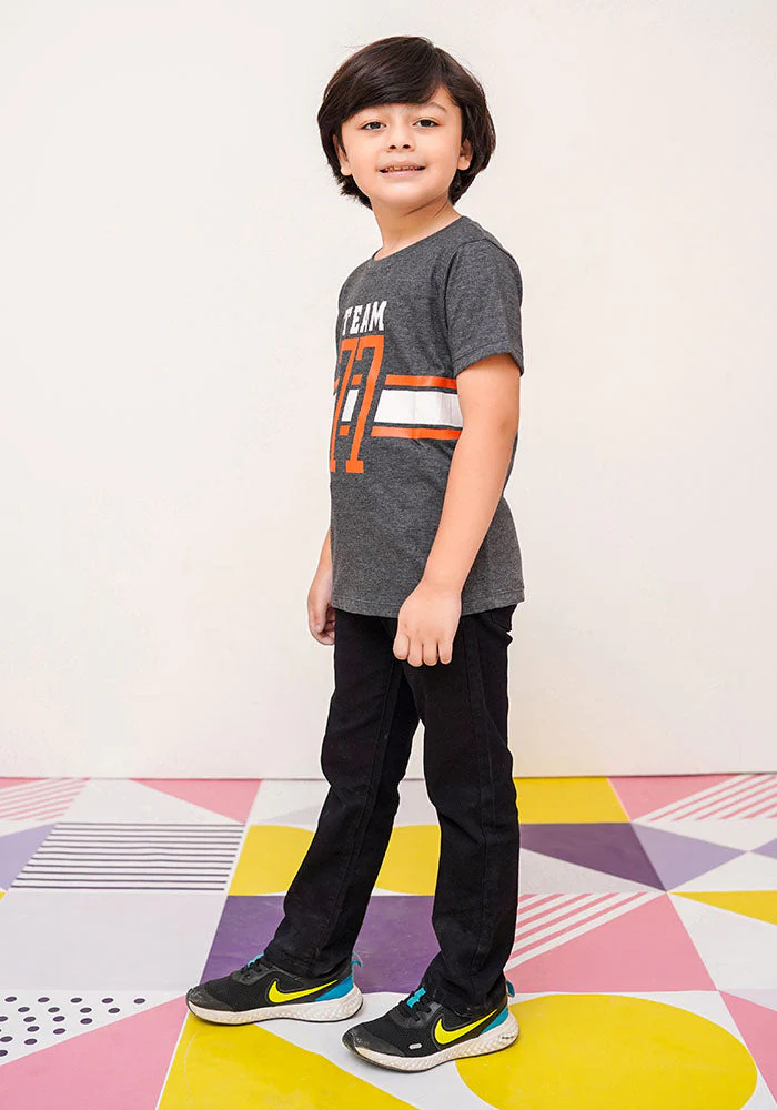 Ochre Clothing Printed T-Shirt - Image 3