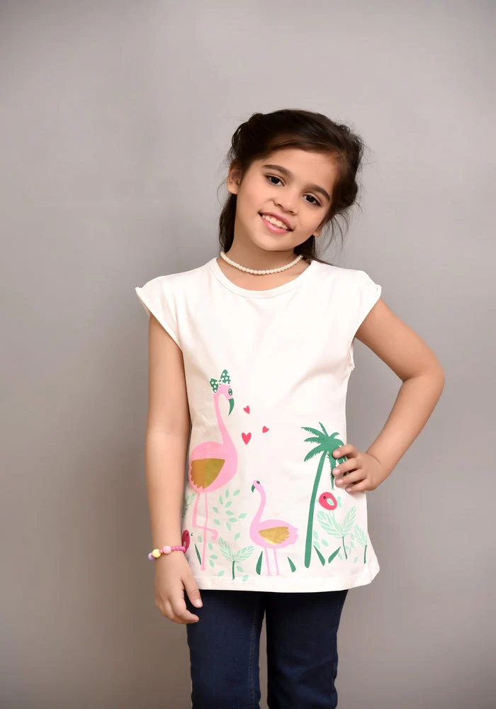 Ochre Clothing Printed T-Shirt - Image 2