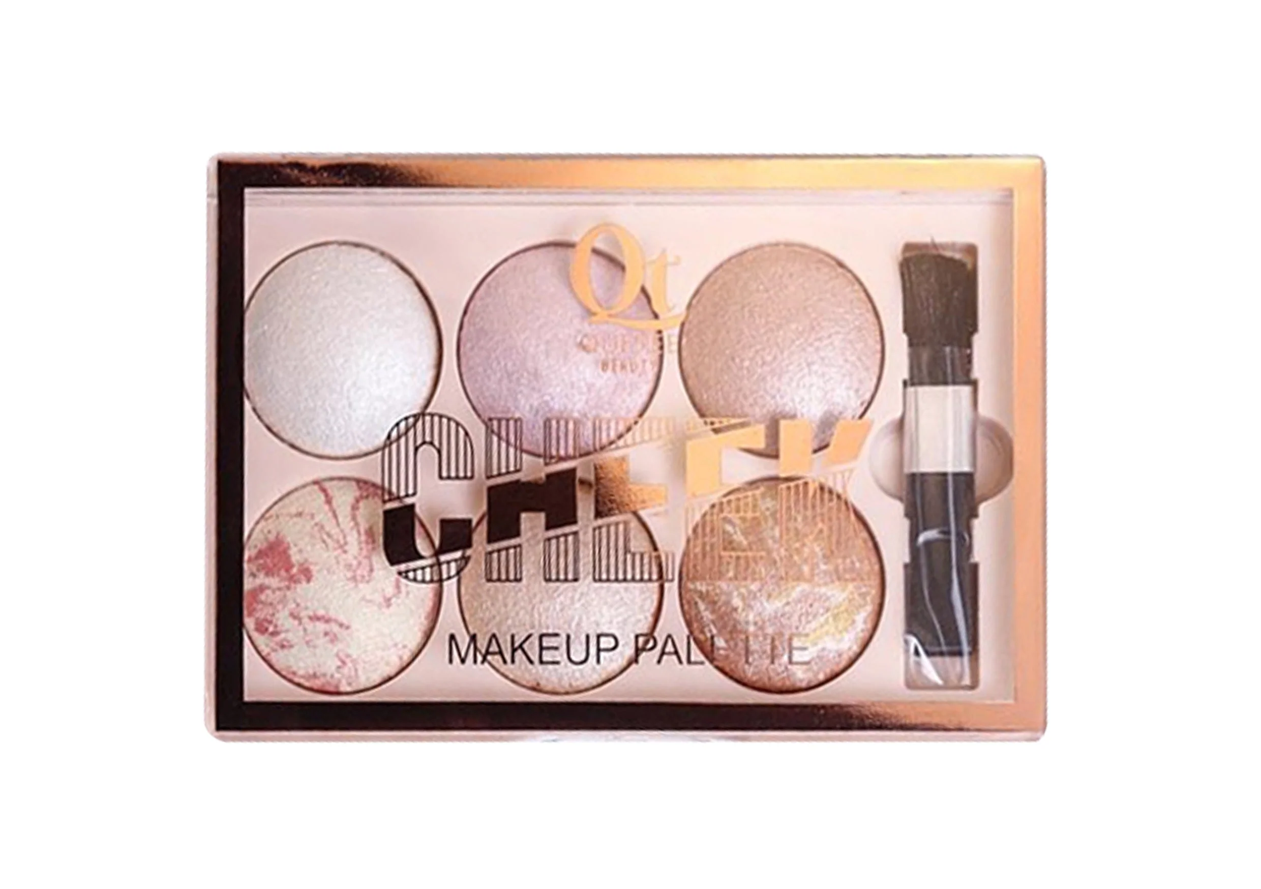 Quetee Beauty Cheek Baked Powder 6 Colors - Image 2
