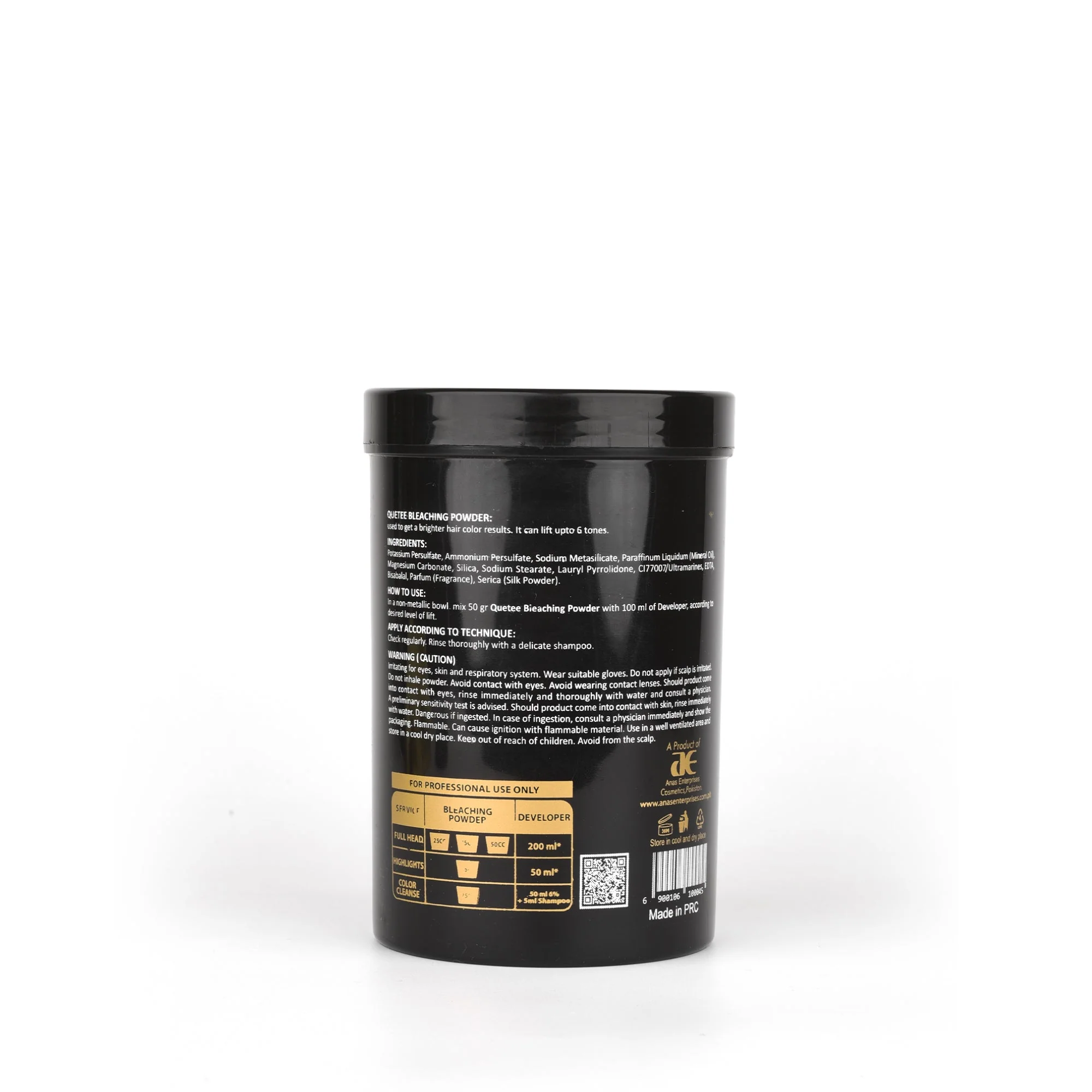 Quetee Beauty Keratin Complex Jar Bleaching Powder Blue - Image 3