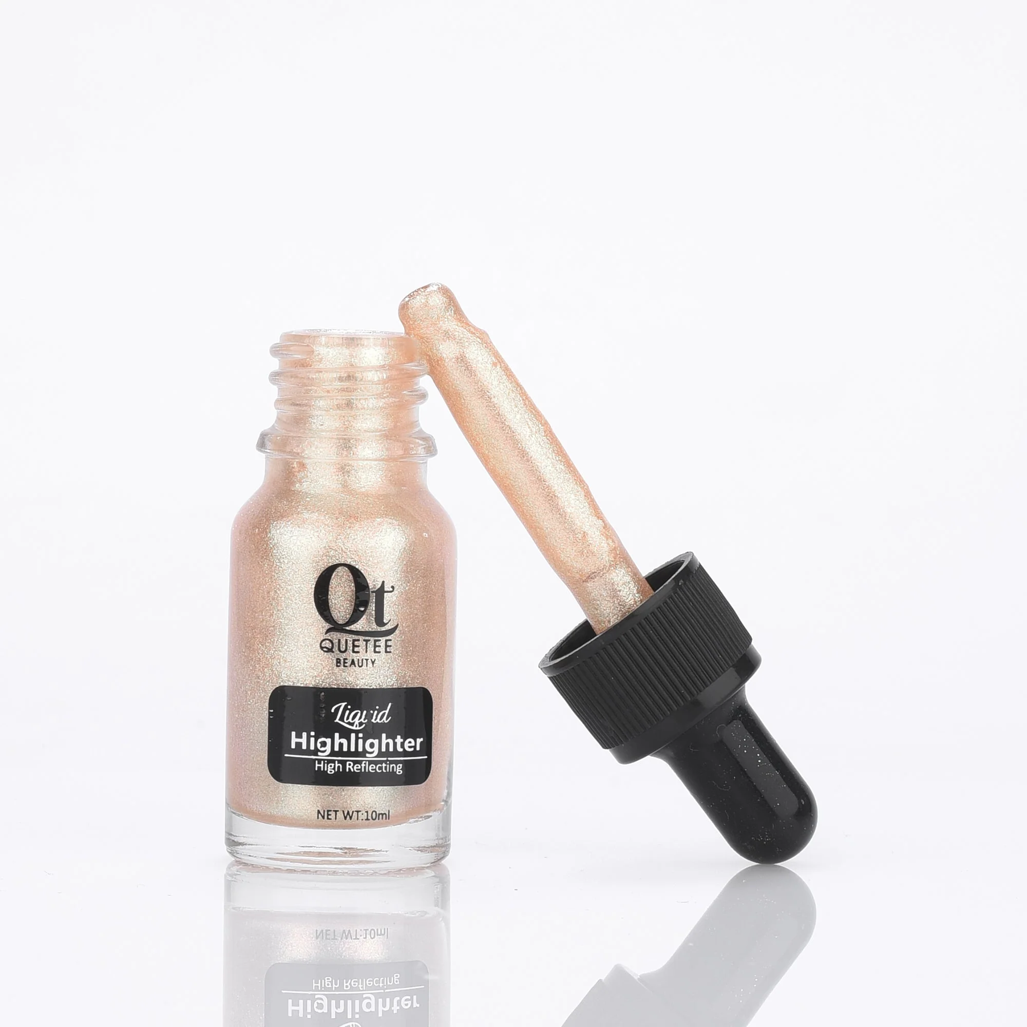Quetee Beauty Liquid Highlighter Golden Color - Image 2