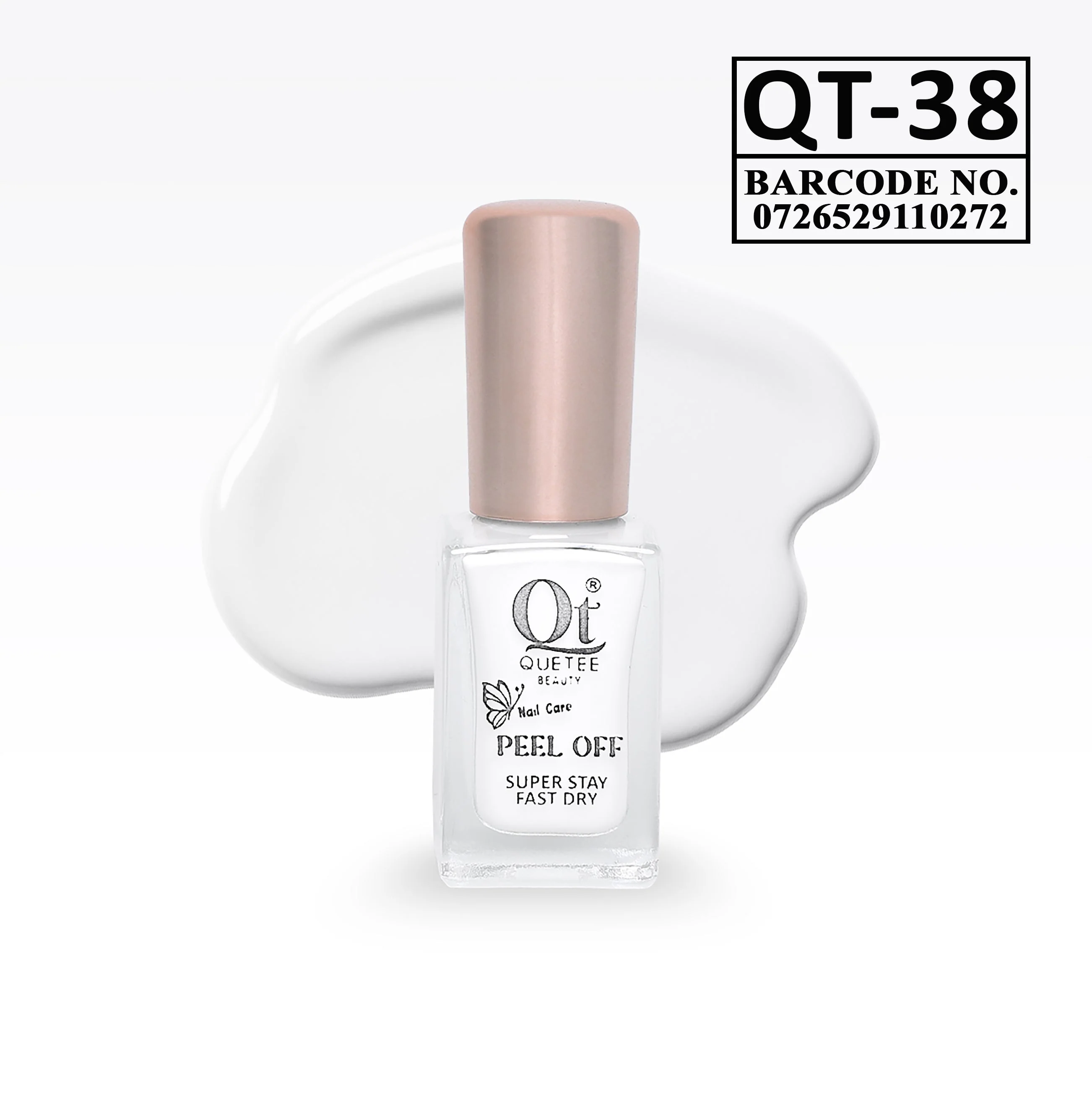 Quetee Beauty Peel Off Nail Polish QT-38 - Image 2