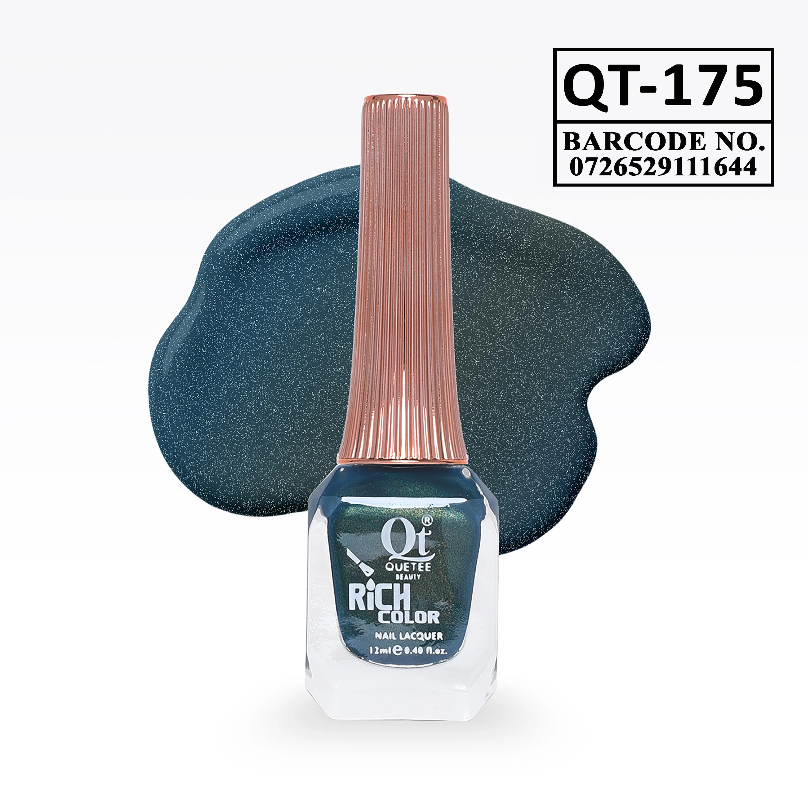 Quetee Beauty Rich Color Nail Polish QT-175 - Image 2