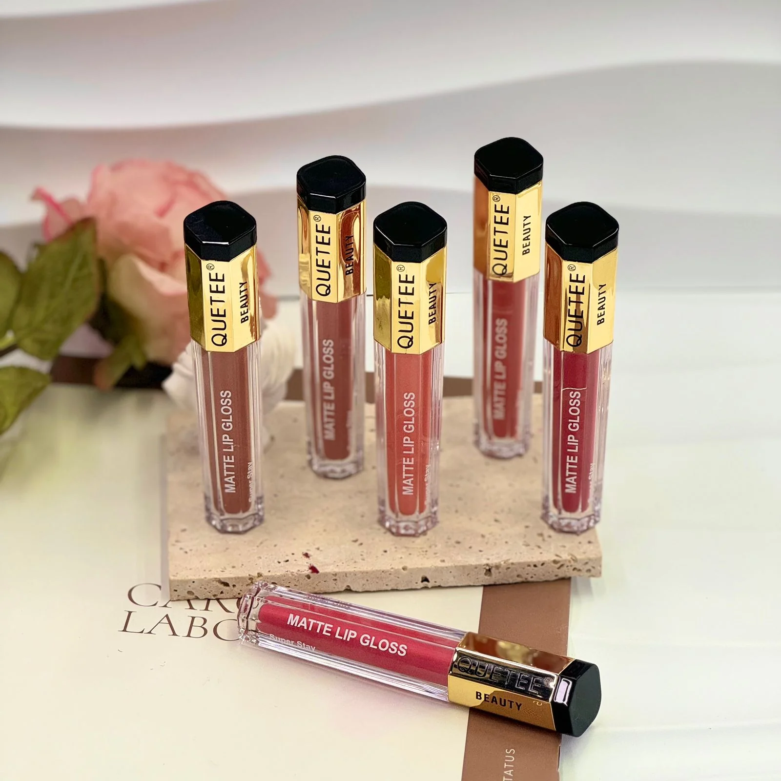 Quetee Beauty Quetee Lip Gloss 12 Color Pack - Image 2