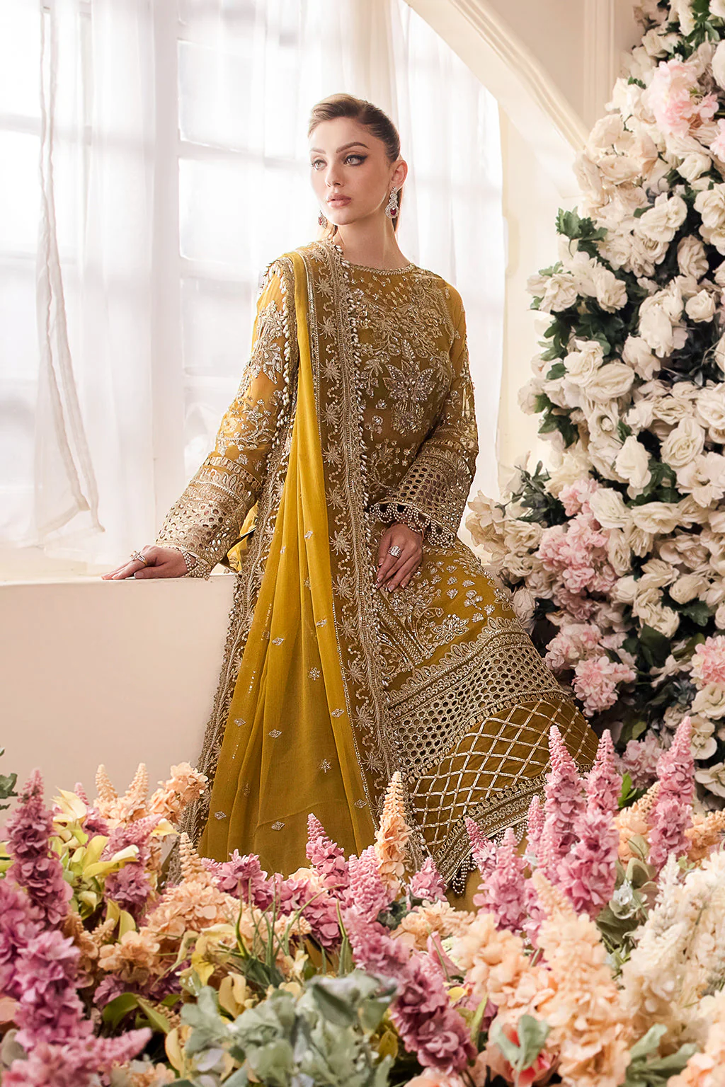 Panache By Meeral Unstitched 3 Piece Formals Suit-Ramz - Image 6