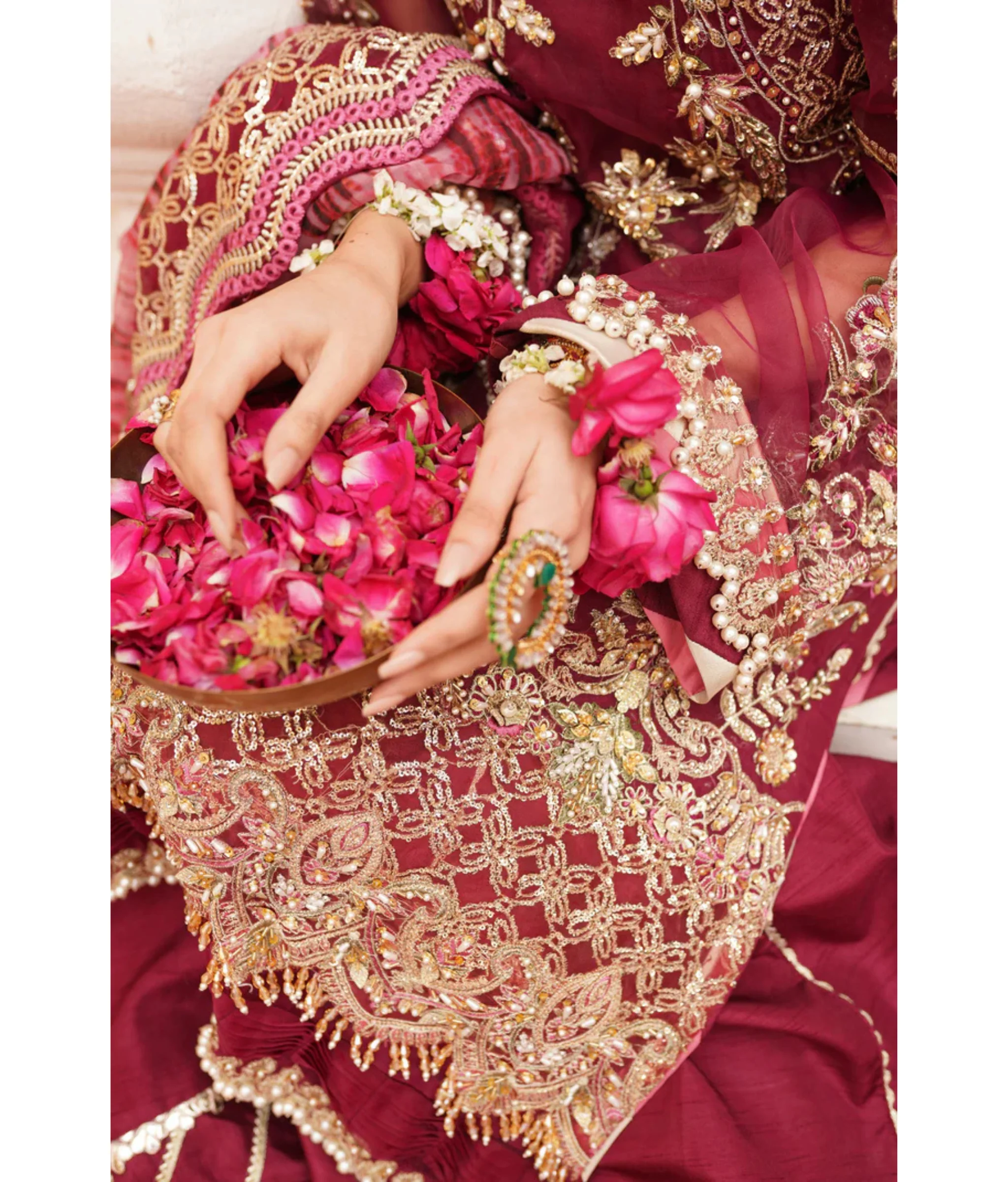 Mariam Malik Unstitched Luxury Wedding Formals Suit-Rang-e-Ishq - Image 5