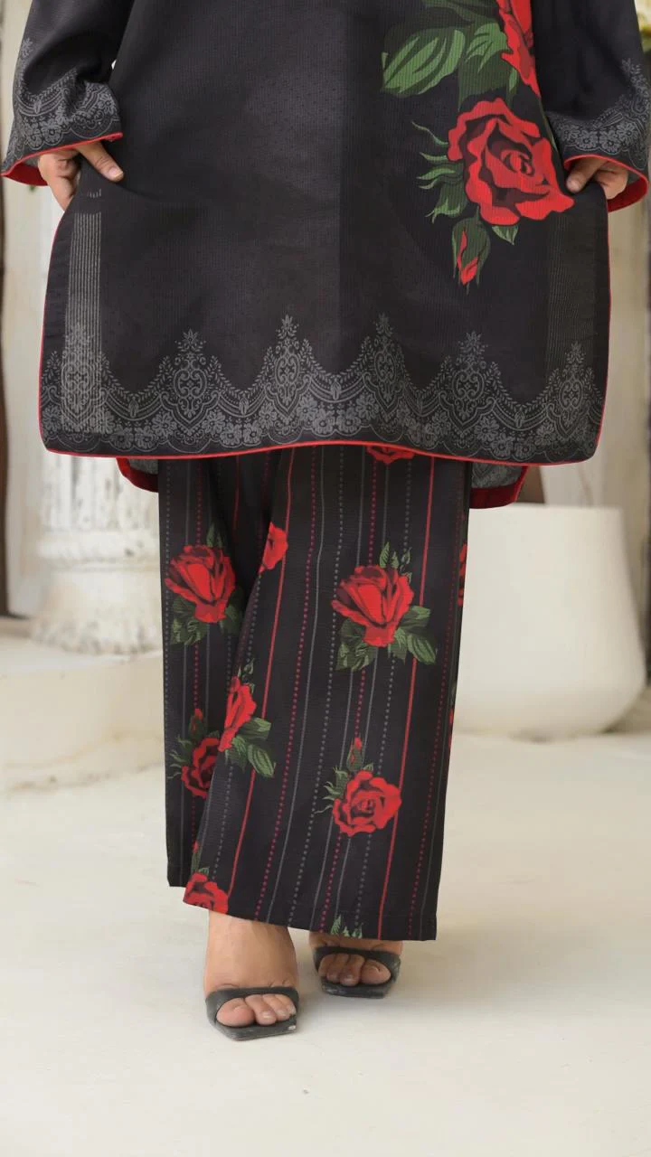 Gulkar By Abeera Stitched 2 Piece Printed Poly Lawn Suit-GK-05 - Image 5