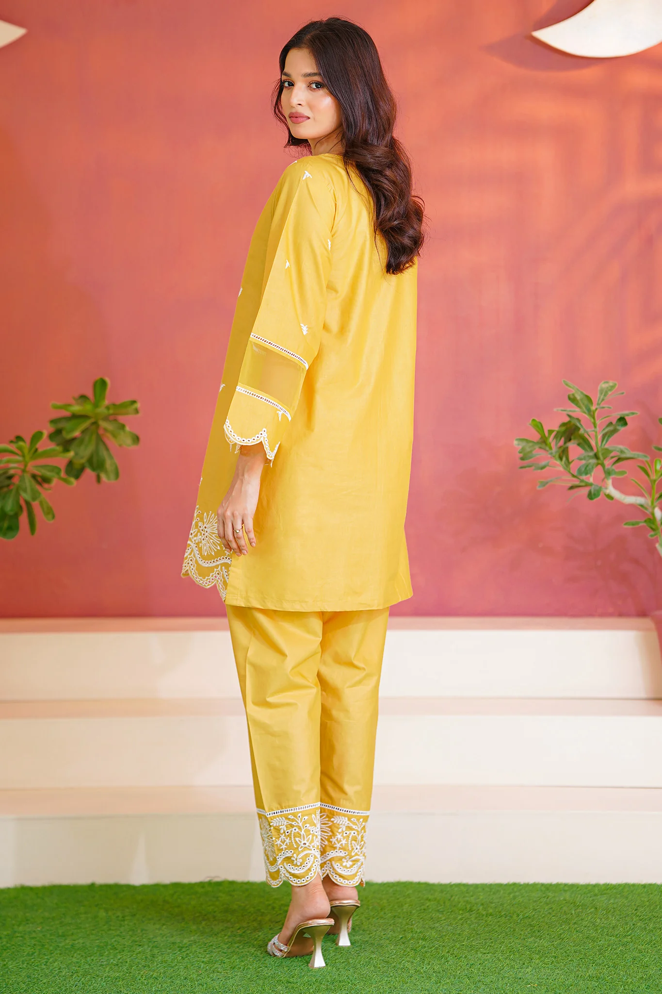 Daily Desire By Abeera Stitched 2 Piece Cotton Suit-Refined Simplicity - Image 3