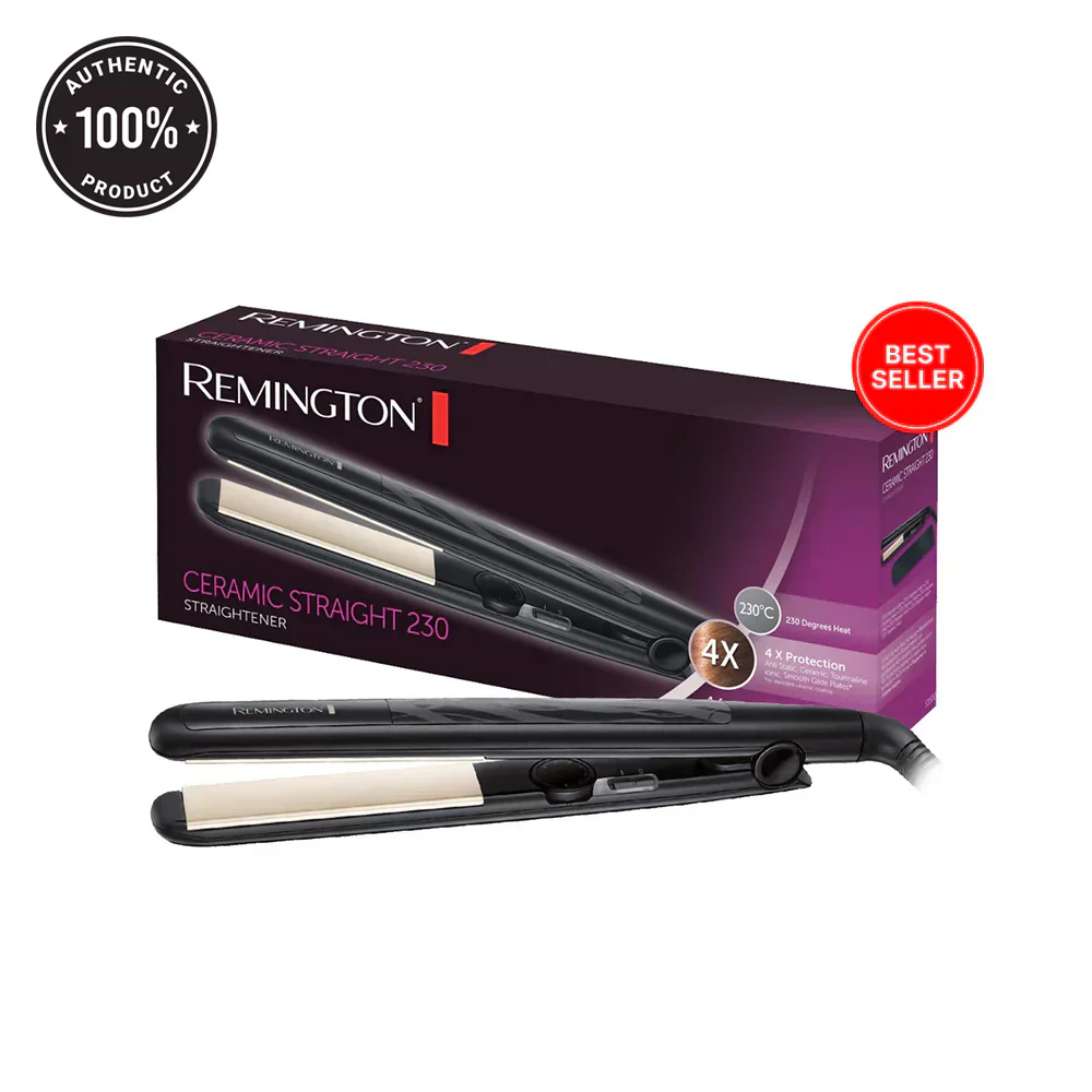 Remington- S3500 Ceramic 230 Hair Straightener - Image 3