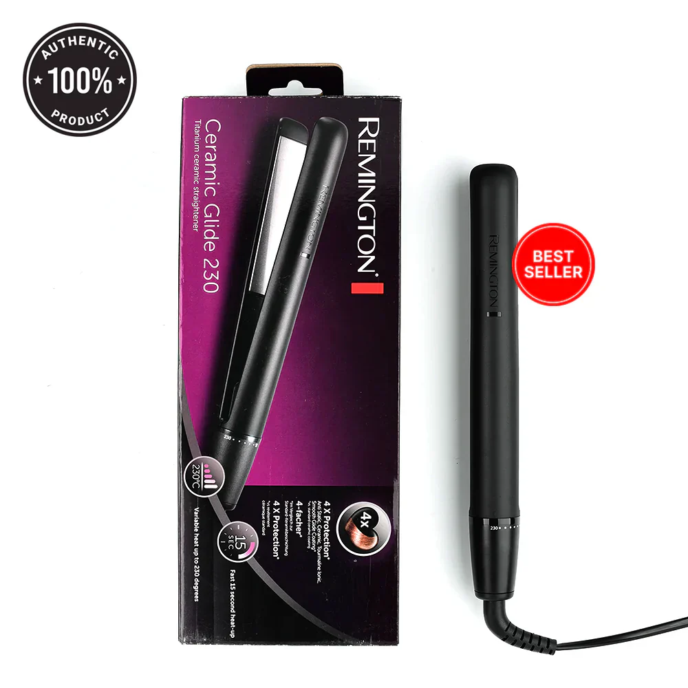 Remington- S3700 Ceramic Glide 230 Hair Straightener - Image 2