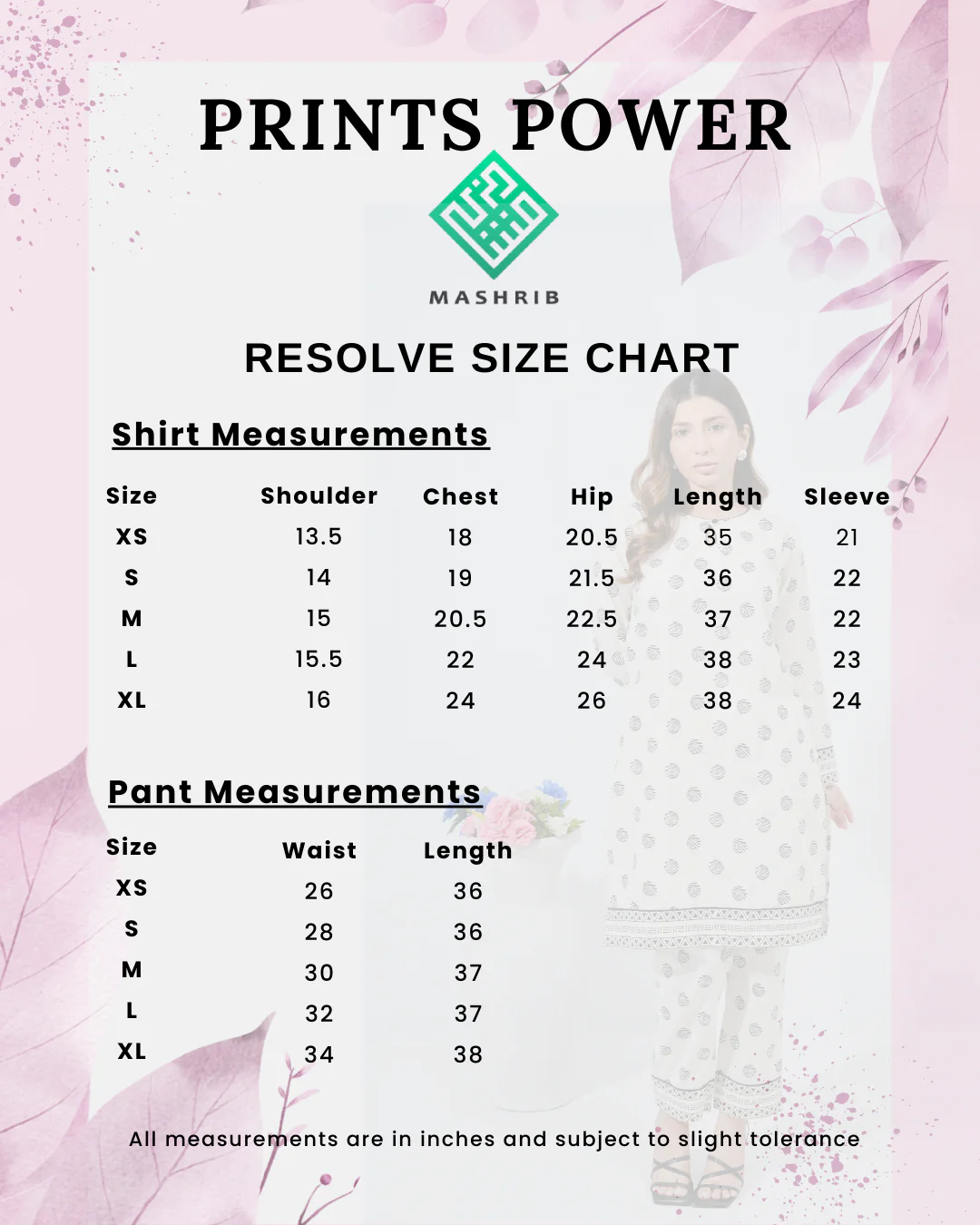 Print Power By Mashrib Stitched 2 Piece Summer Suit-Resolve - 2pc - Image 5
