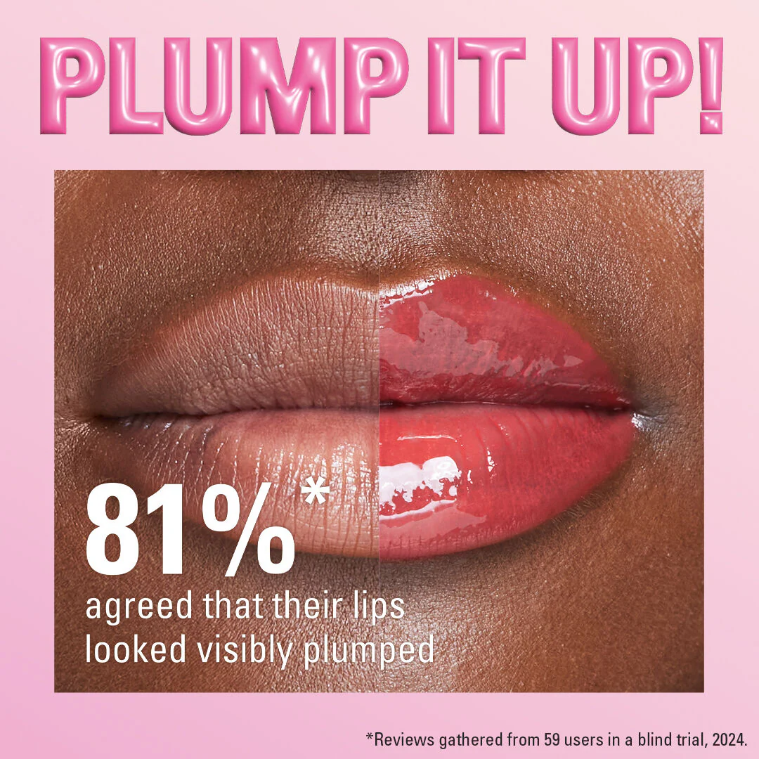 Revolution Pout Bomb Plumping Gloss Wild Mauve Pink - Image 5