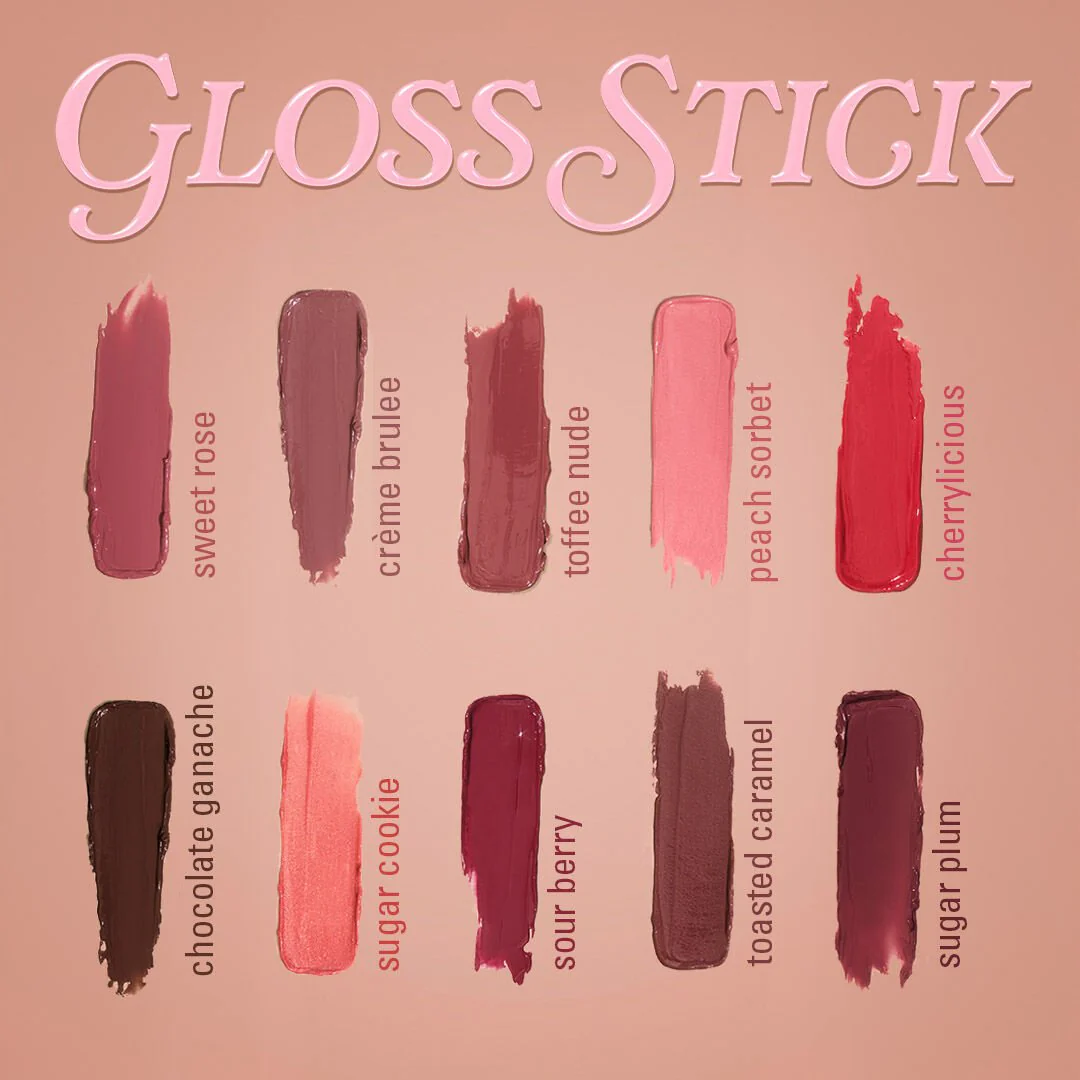 Revolution Pout Lip Gloss Stick Creme Brulee Mauve - Image 5