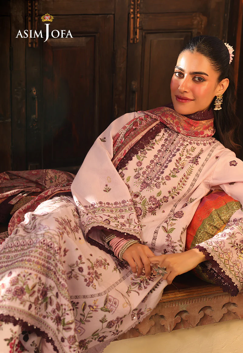 Rhapsody By Asim Jofa Unstitched 3 Piece Summer Suit Ajubu-05 - Image 3