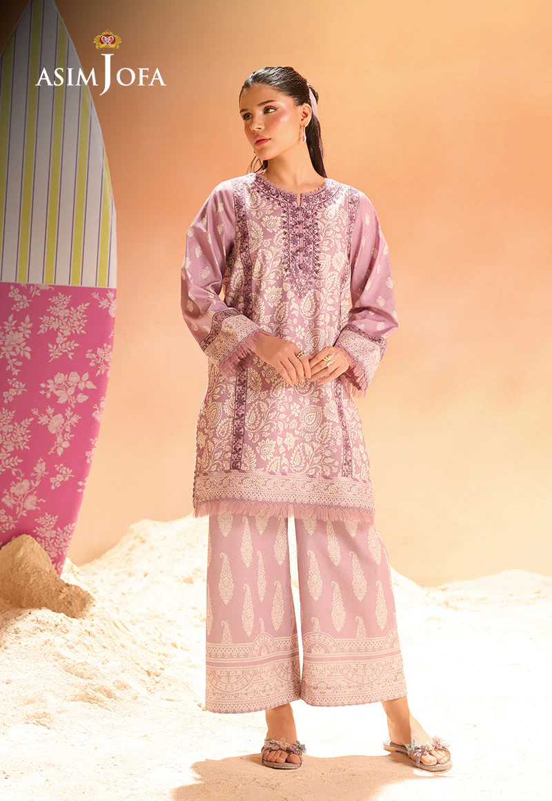 Rhapsody By Asim Jofa Unstitched 2 Piece Summer Suit Ajubu-10 - Image 7