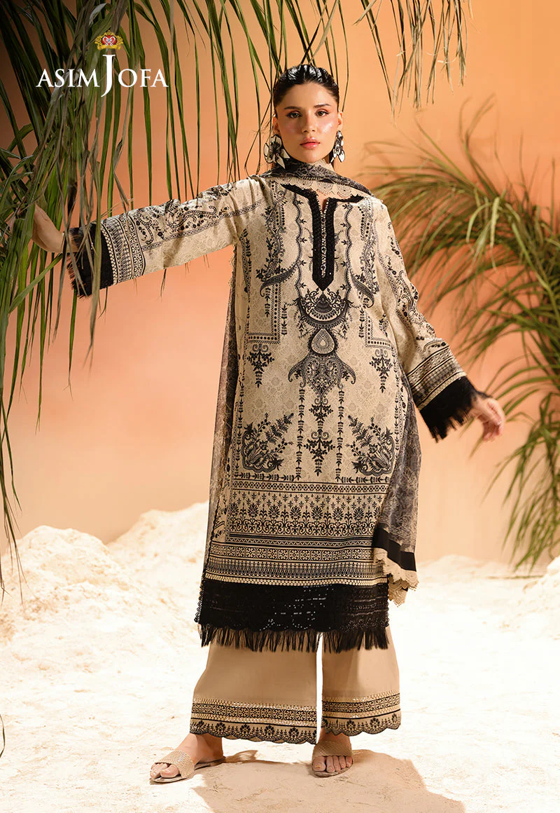 Rhapsody By Asim Jofa Unstitched 2 Piece Summer Suit Ajubu-18