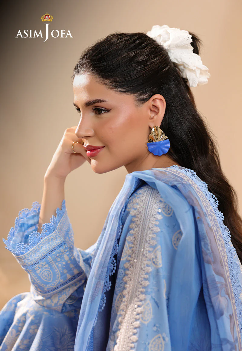 Rhapsody By Asim Jofa Unstitched 2 Piece Summer Suit Ajubu-19 - Image 4