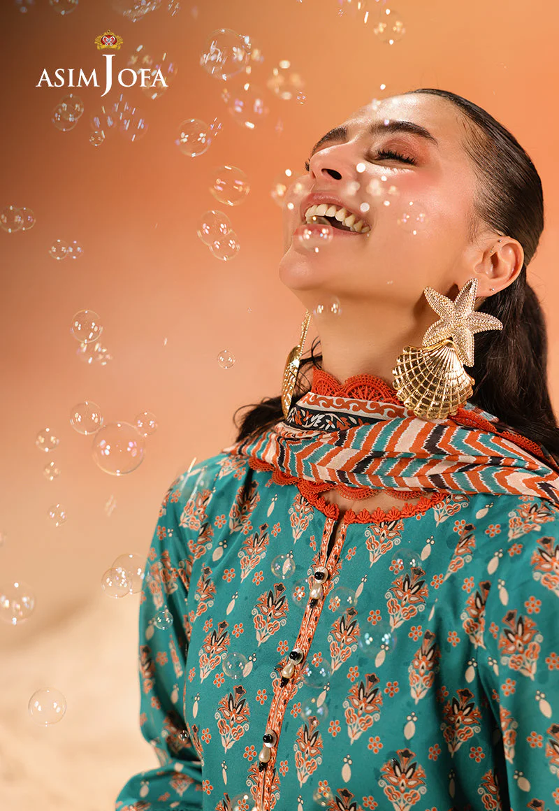 Rhapsody By Asim Jofa Unstitched 3 Piece Summer Suit Ajubu-30 - Image 4