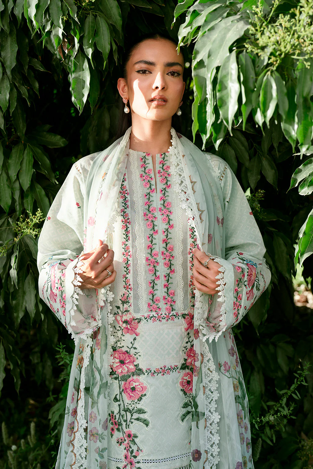 Cocktail By Sardinia Unstitched 3 Piece Summer Collection-ROSA - Image 6