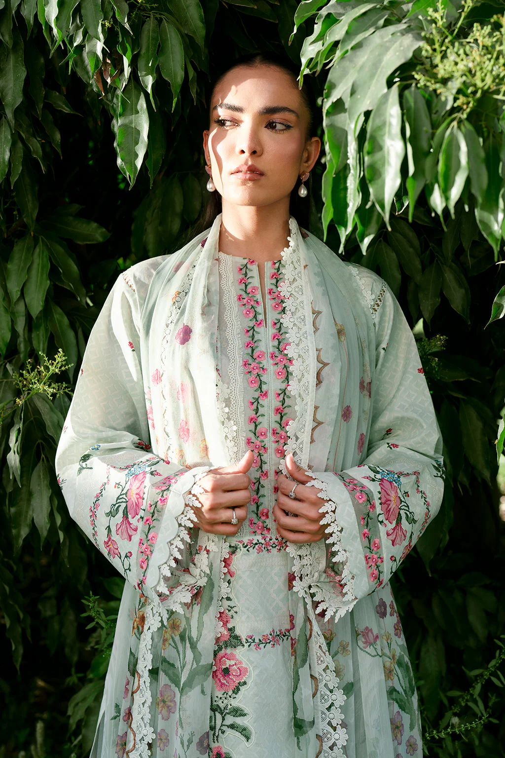 Cocktail By Sardinia Unstitched 3 Piece Summer Collection-ROSA - Image 7