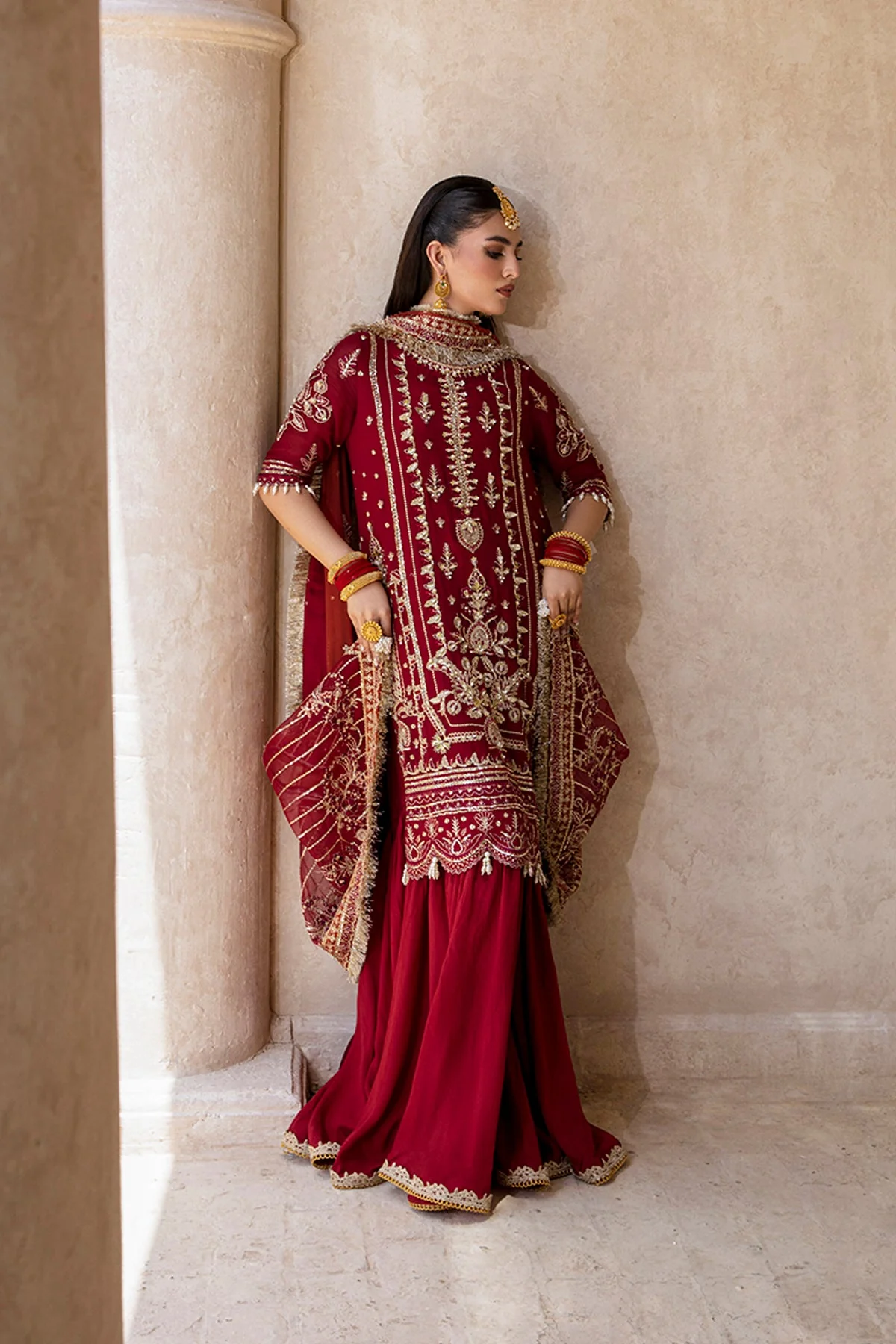 Zarposh Unstitched 3 Piece Formals Collection-ROSHAN - Image 6