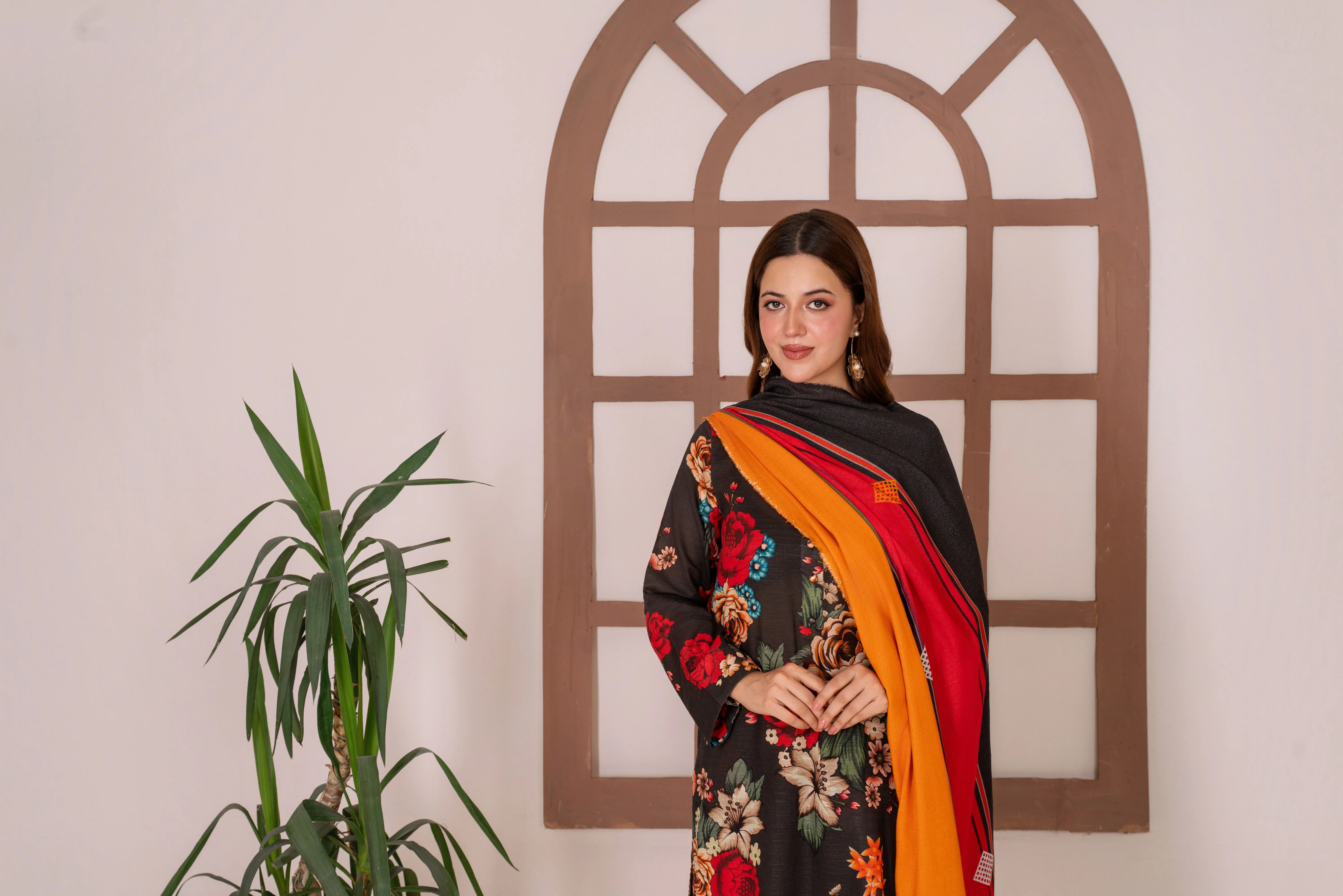 Feathers Unstitched Winter Arrivals Suit-ROVITH-FT599 - Image 5