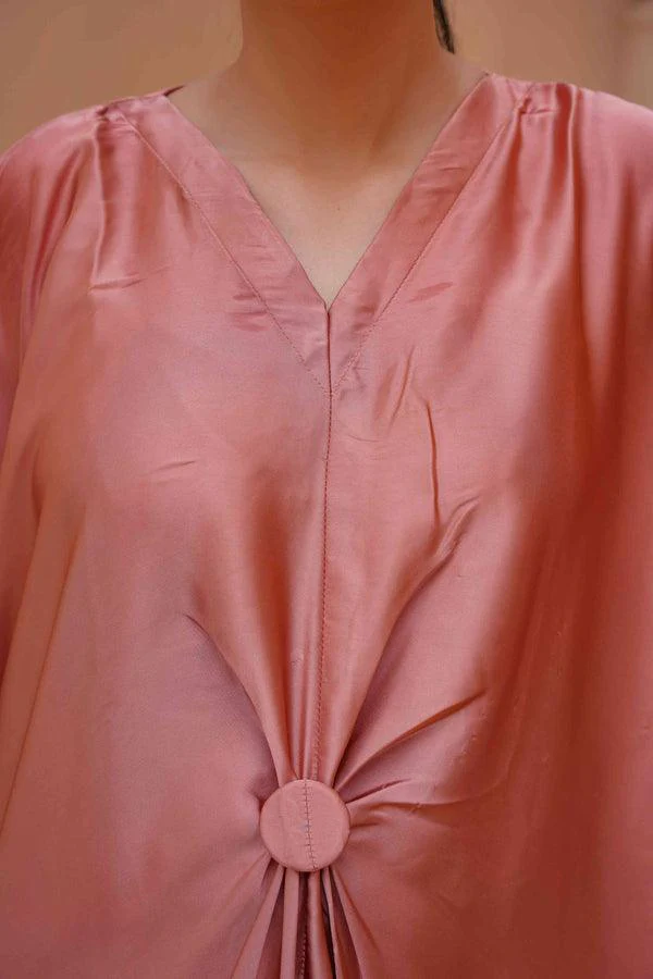 Zaib E Hoor Royal Silk Kaftan (Stitched) - Image 9