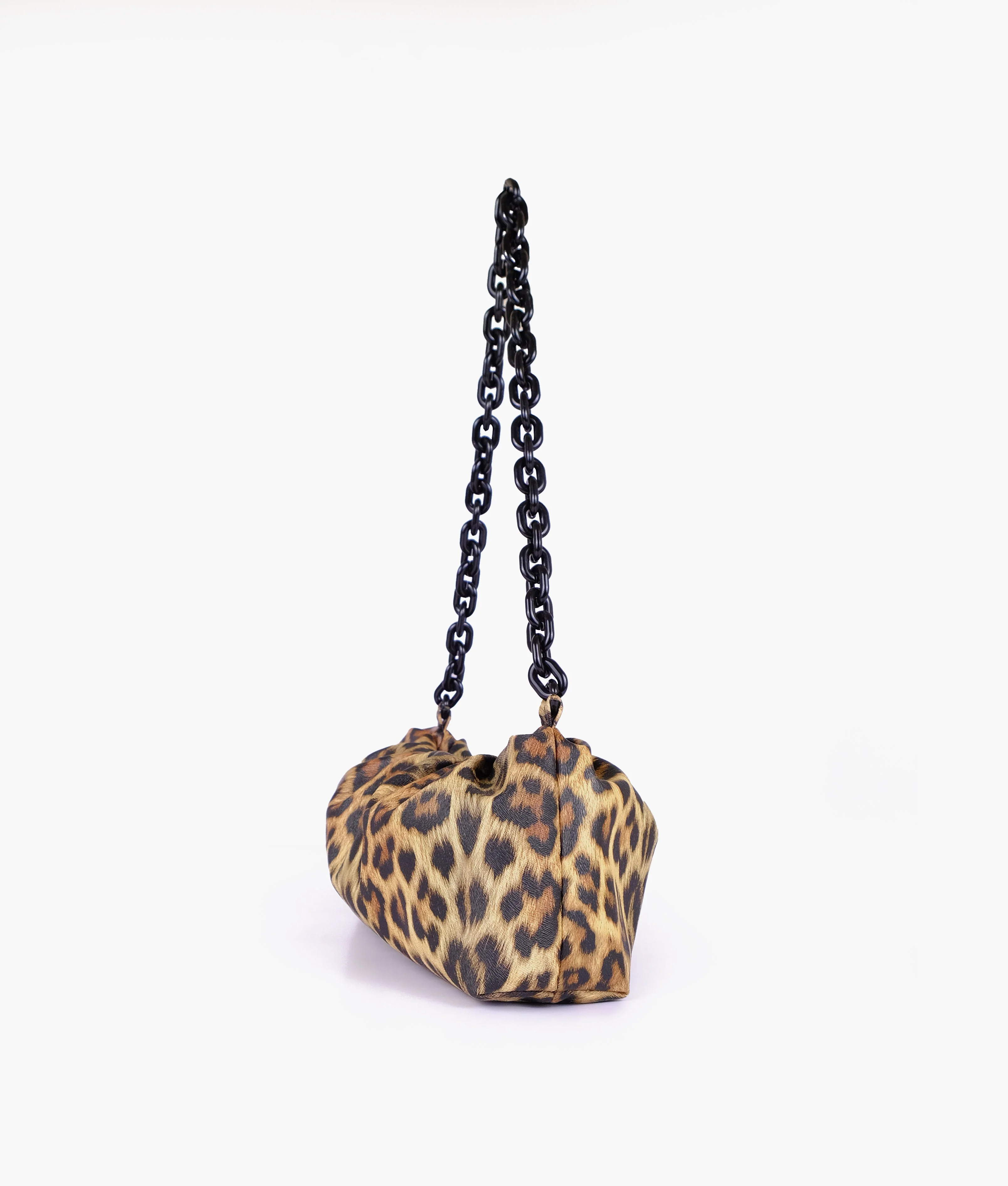 RTW Creation - Beige leopard print cloud bag - Image 3