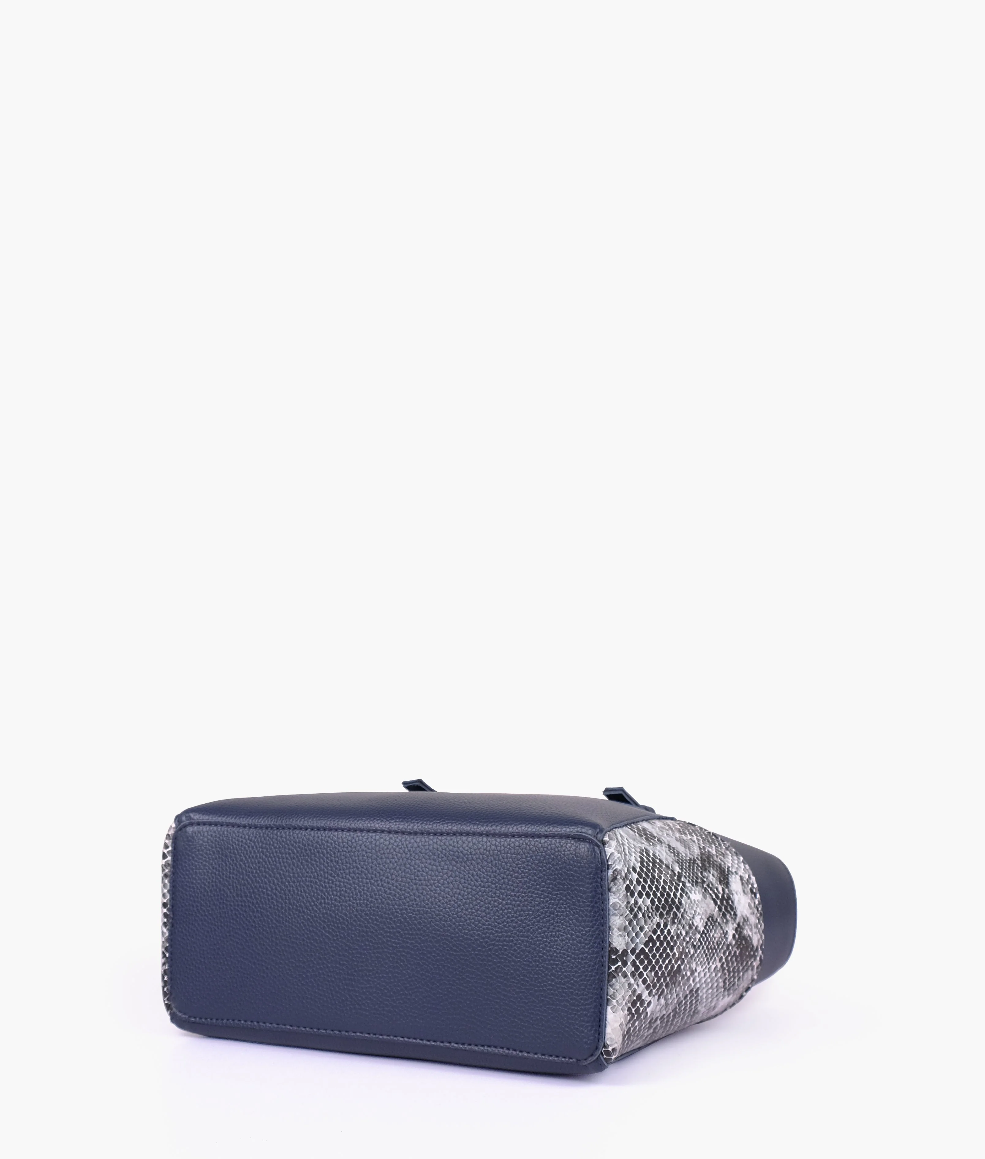 RTW Creation - Blue double pocket tote - Image 4