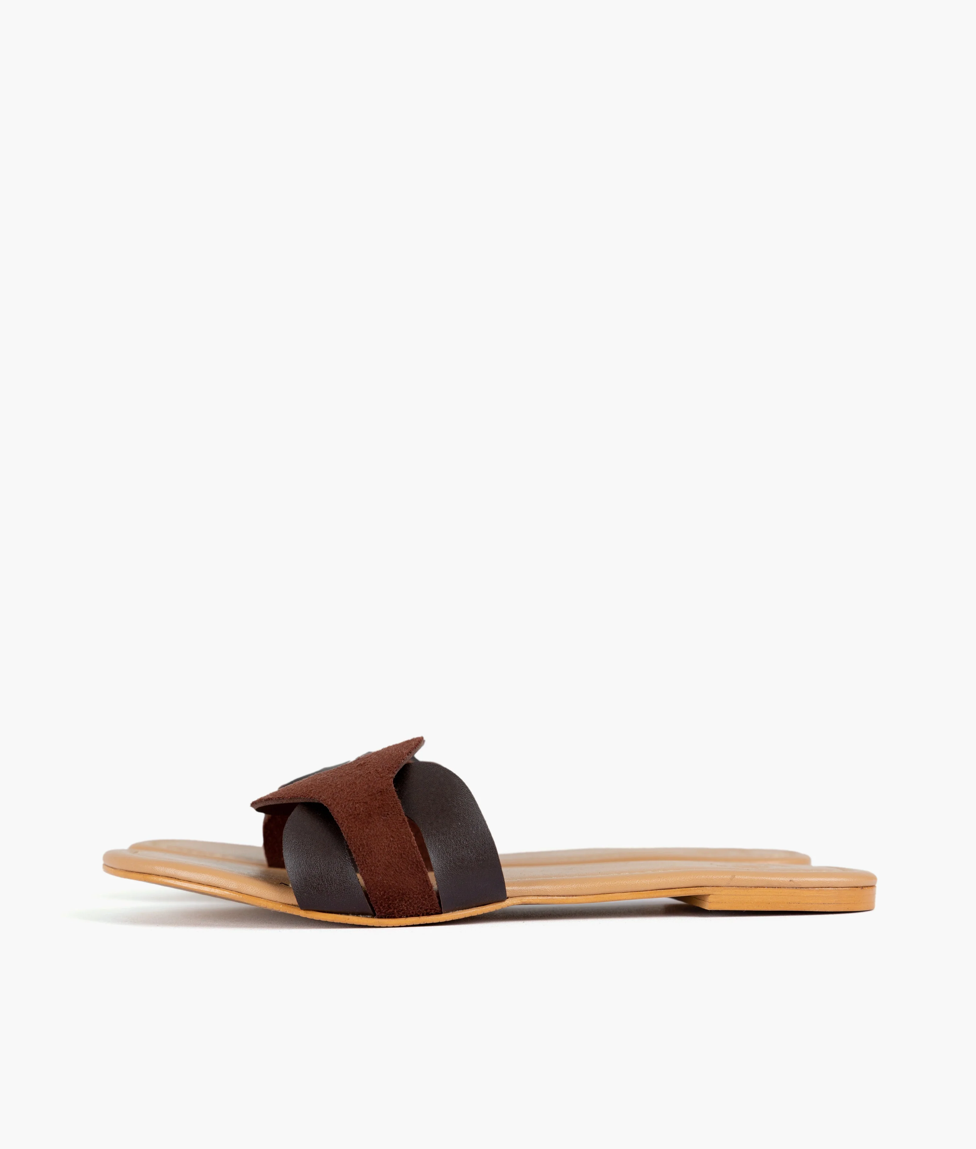RTW Creation - Dark brown suede flats - Image 4