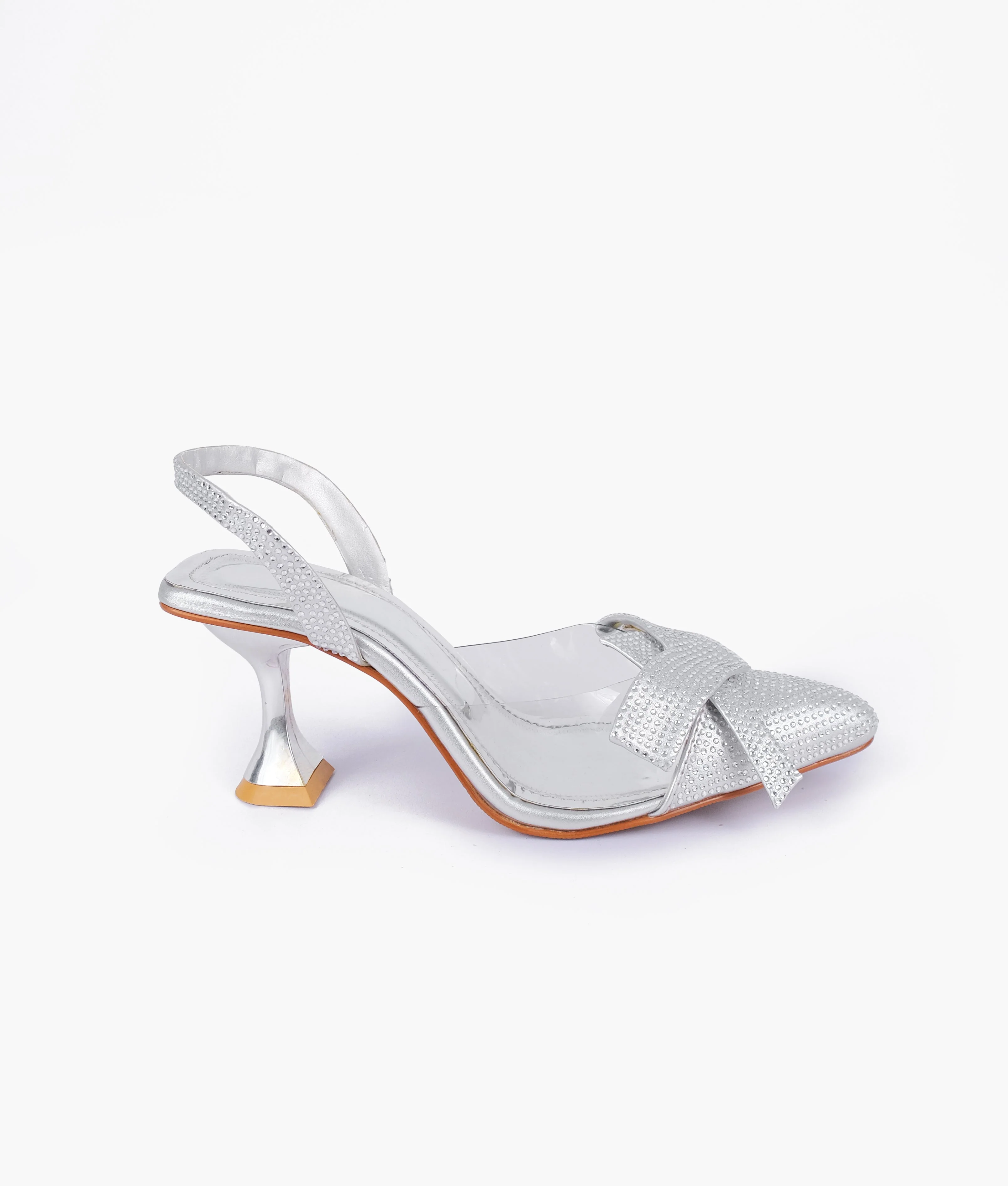 RTW Creation - Elegant silver slingback - Image 7