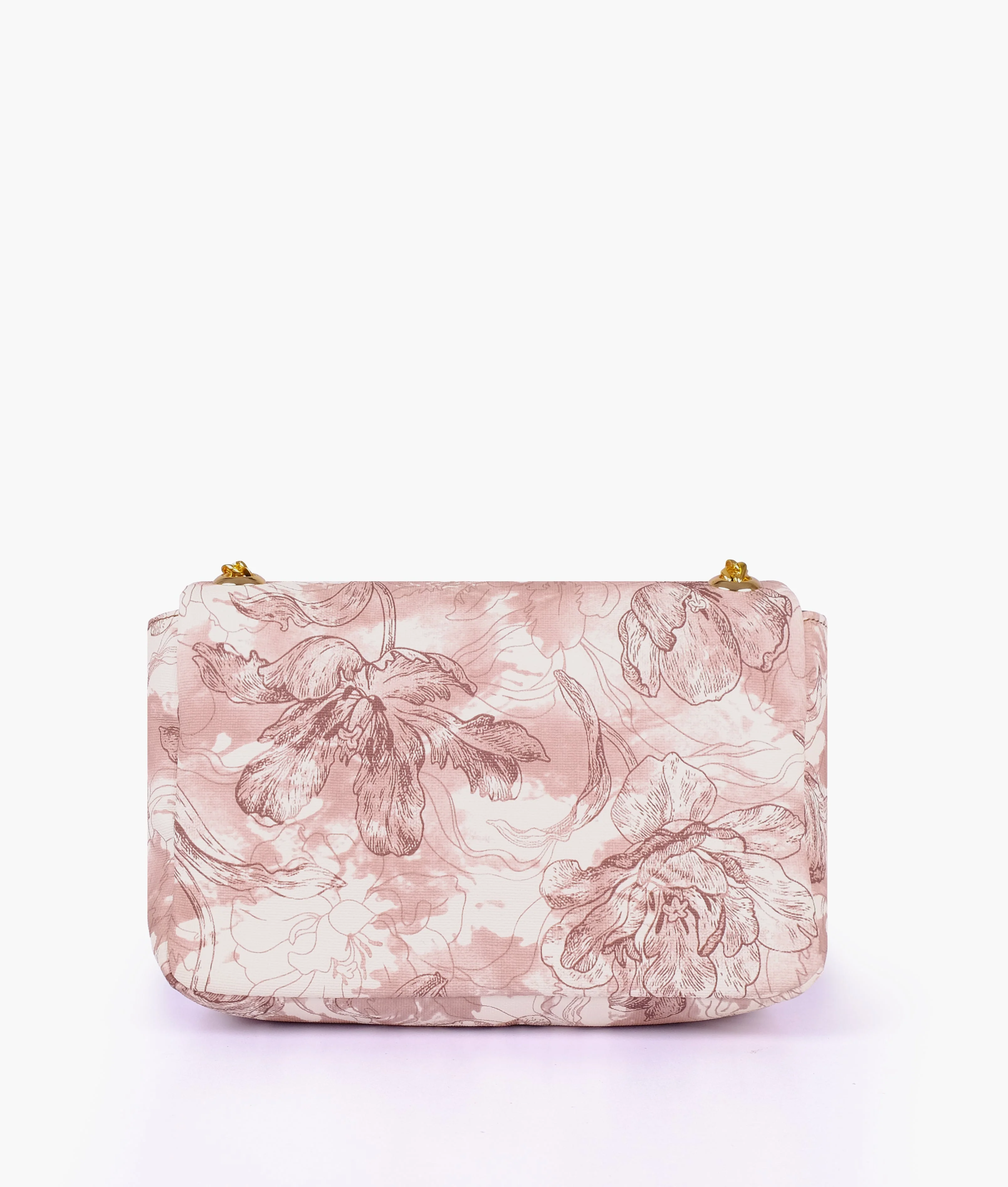 RTW Creation - Horse brown printed mini bag with chain - Image 4
