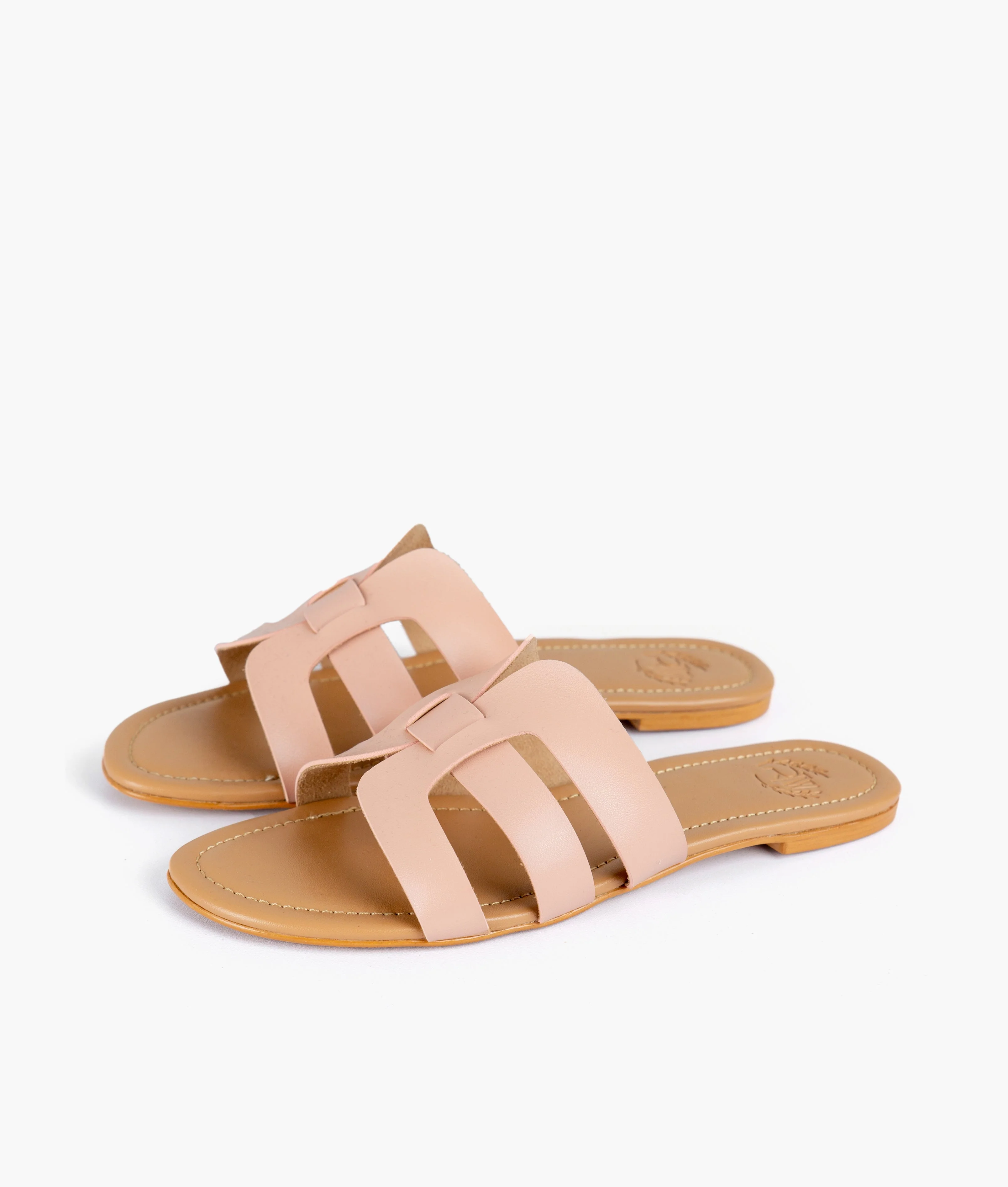 RTW Creation - Peach cutout flats - Image 5