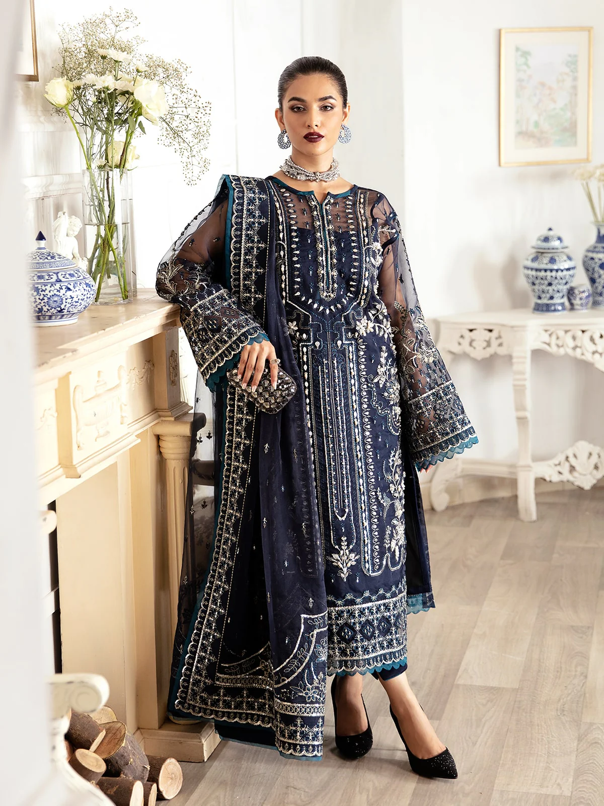 Gulaal Unstitched 3 Piece Luxury Pret Vol-02 Suit-Sabela GL-LP-V2-15 - Image 5