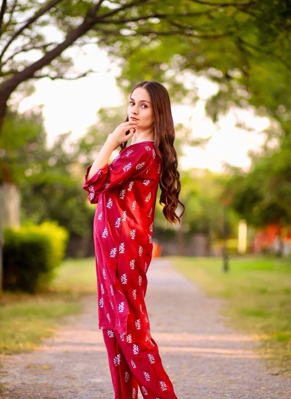 Zaib E Hoor Saleha 2Pcs Stitched Suit - Image 6