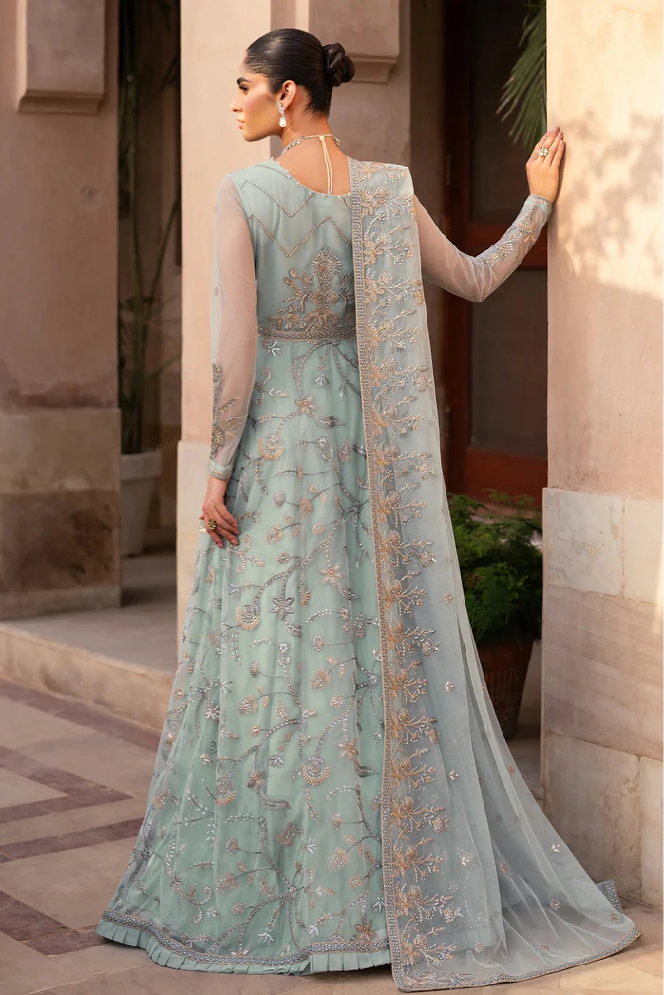 Sahiba By Zarif Unstitched 3 Piece Formals Suit-SBA-06-INEESA - Image 3