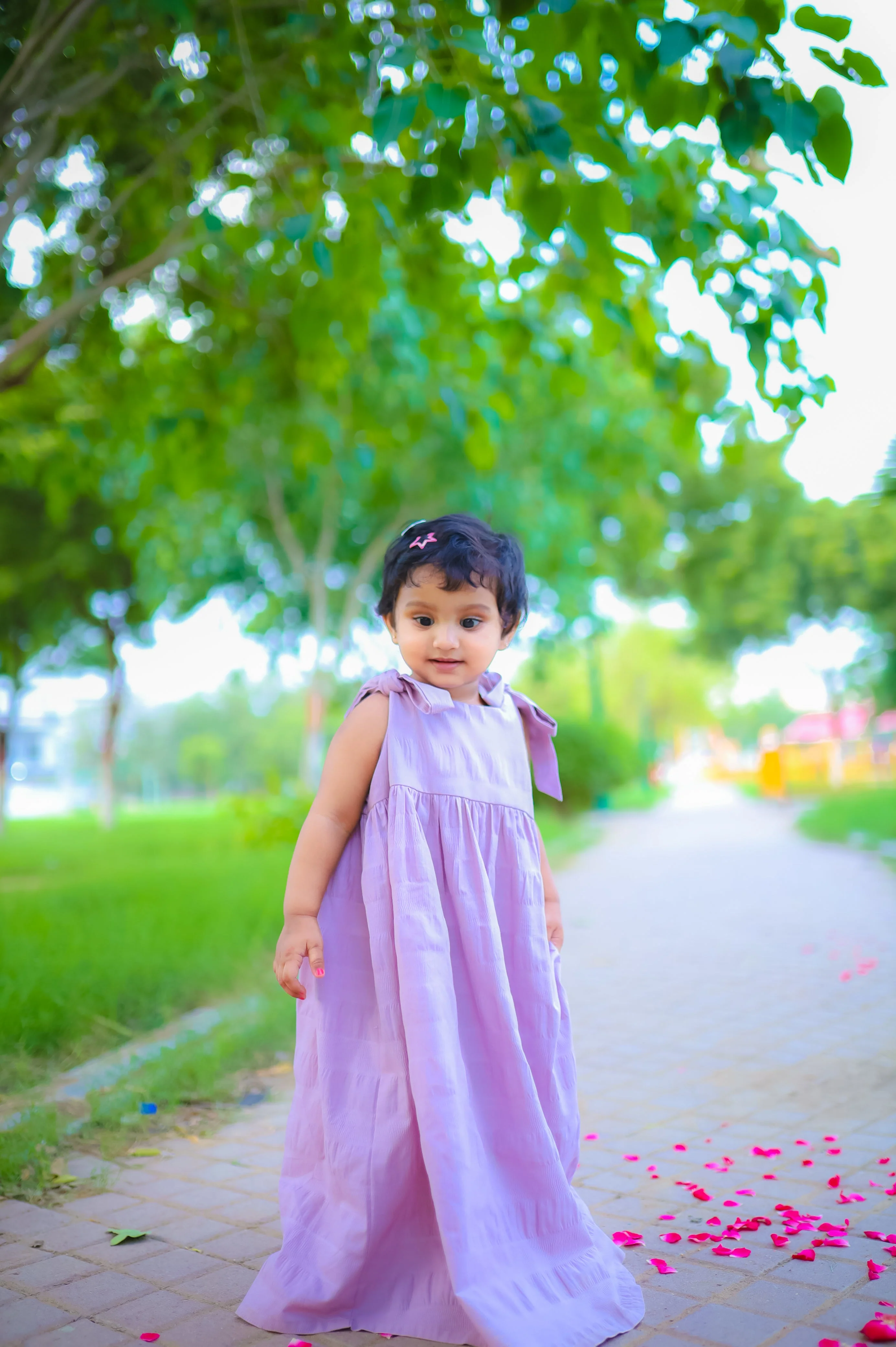Urban Cut Seer Sucker Cotton Kids Dress Soft & Breathable - Image 3
