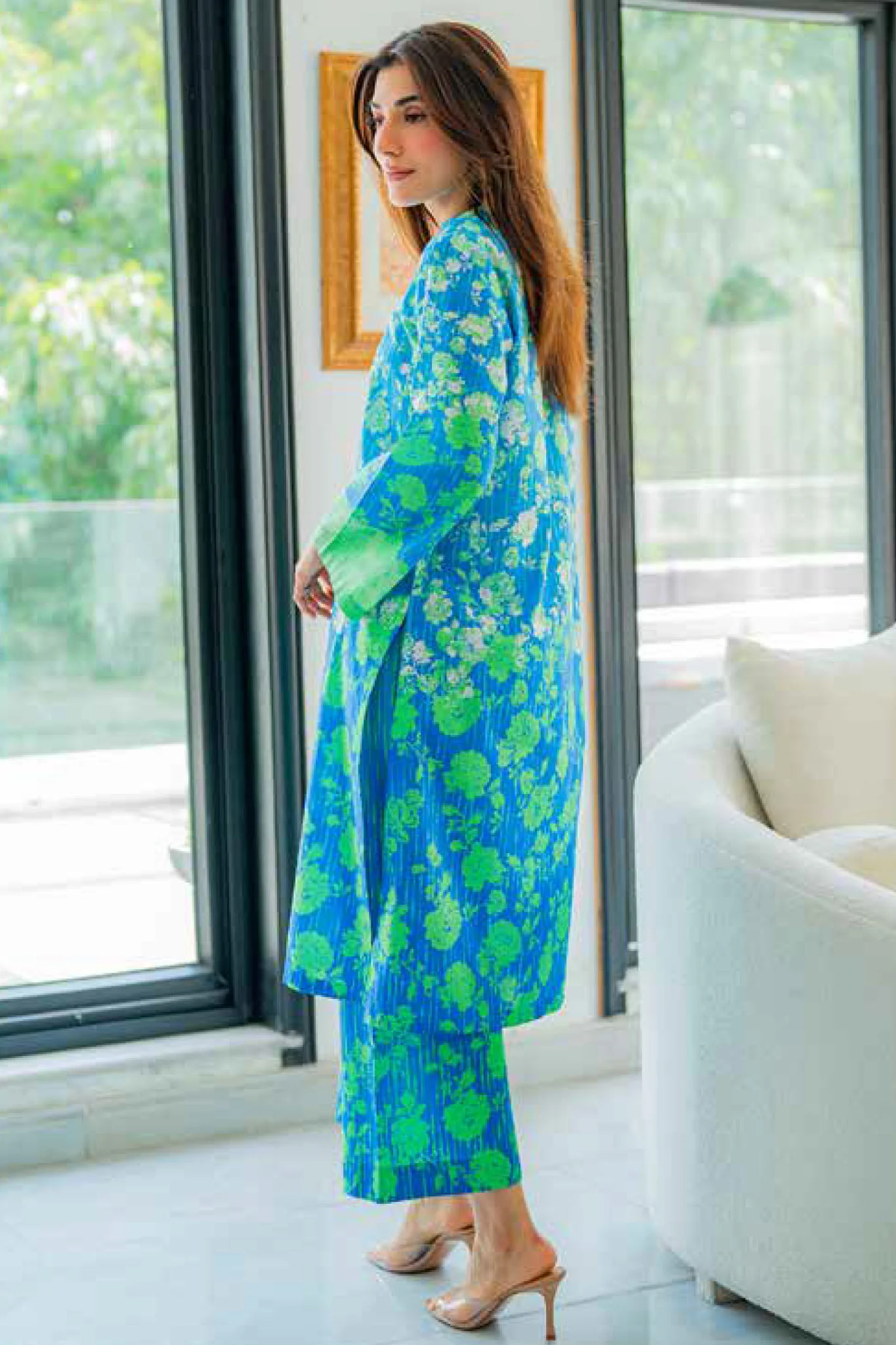 Selene By Sahar Unstitched 2 Piece Printed Lawn Vol-02 Suit- TL-V2-S25-06 - Image 3