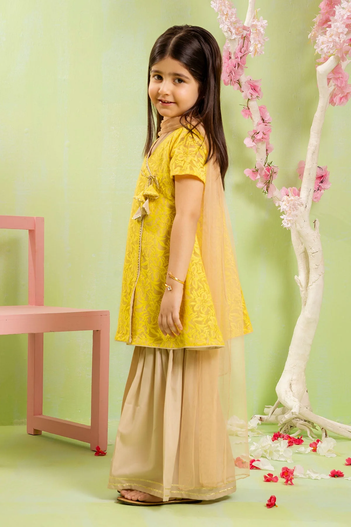 Ochre Clothing Net 3 Pc Suit - Image 3