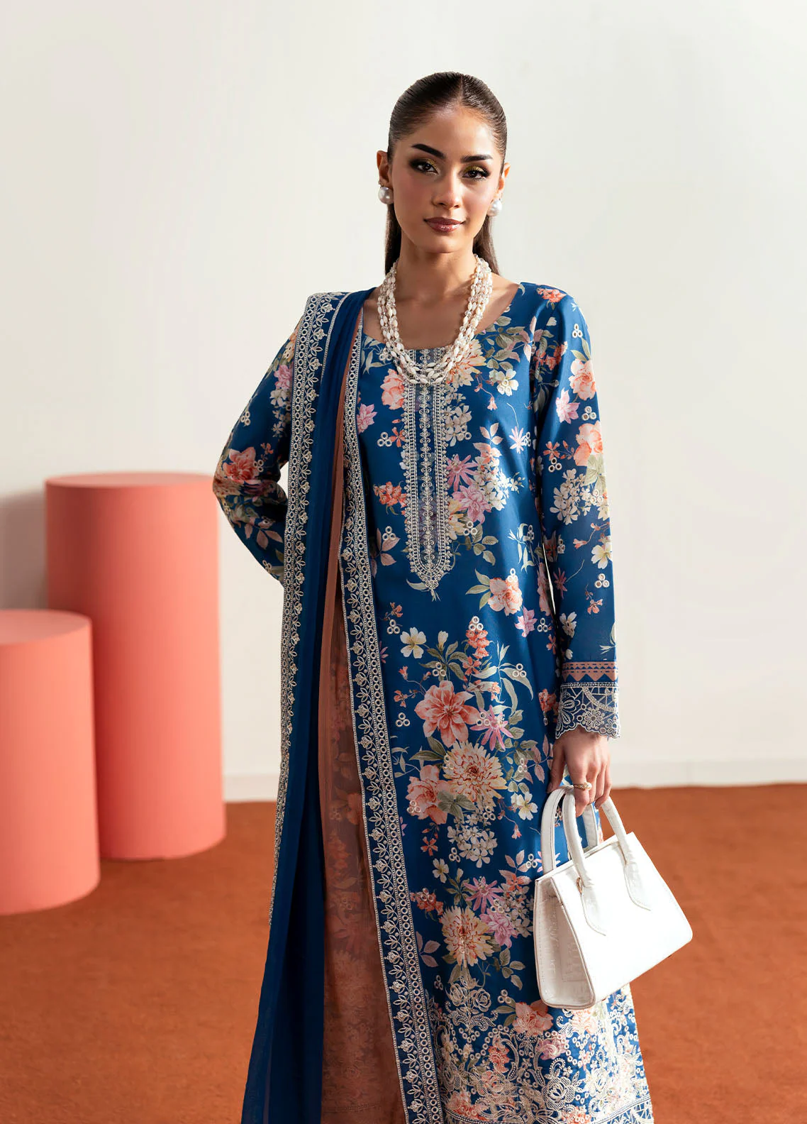 Gulaal Stitched 3 Piece Basic Lawn Suit-Serenade - Image 4