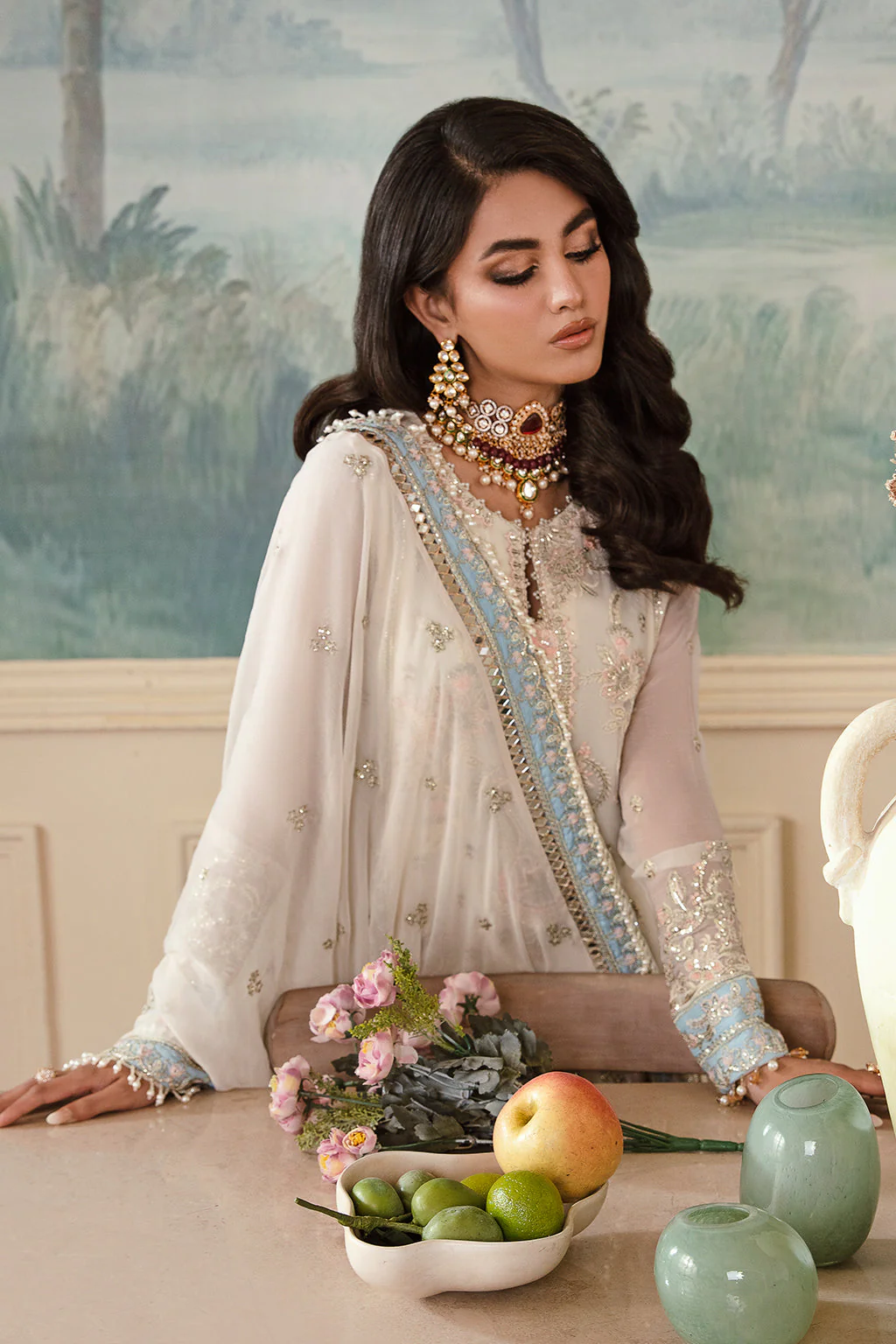 Zarposh Unstitched 3 Piece Formals Collection-Shafaq - Image 5