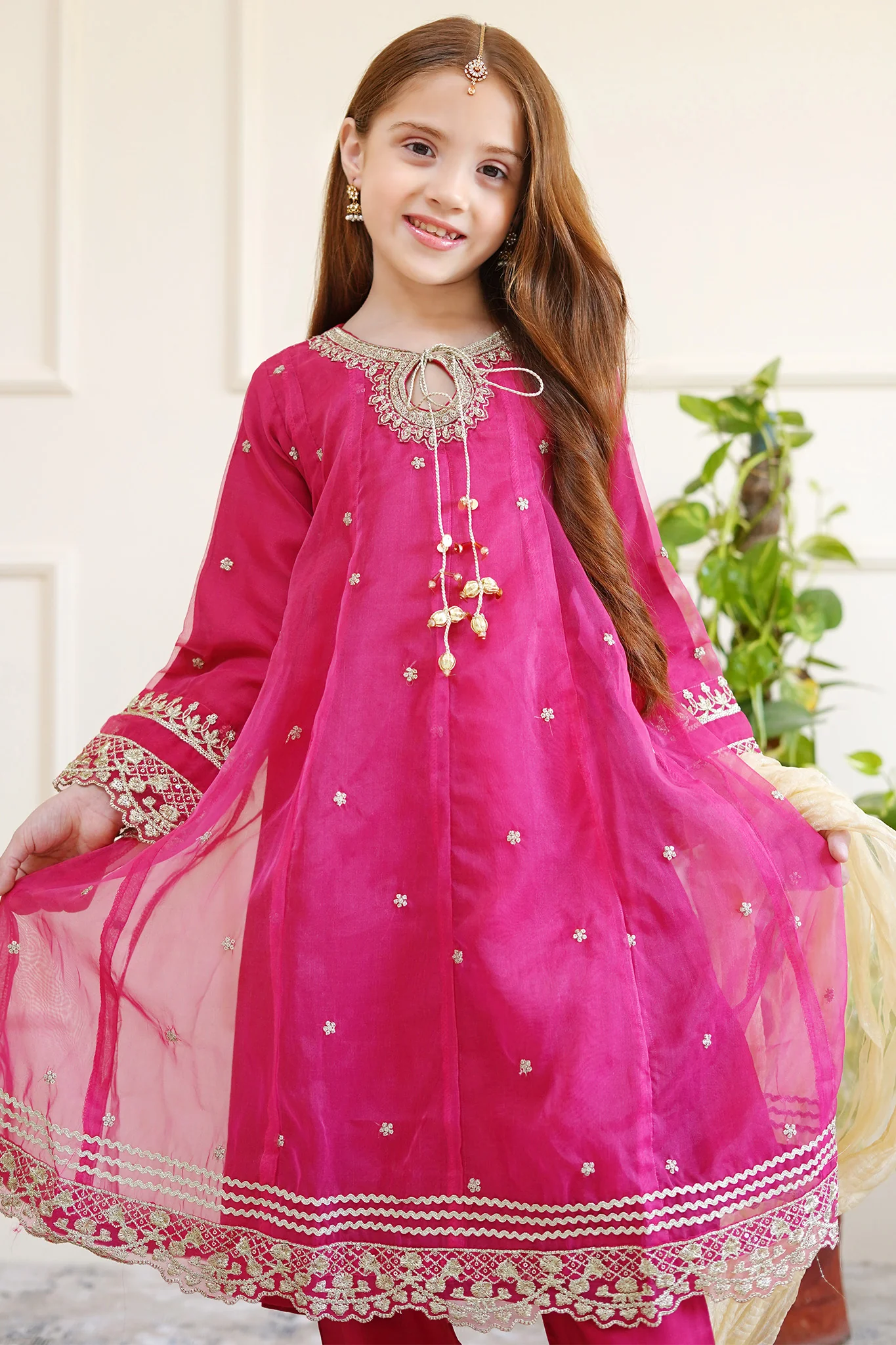 Shanzey Eid Boutique Stitched 3 Piece Festive Formals Suit-SHK-2601 - Image 3
