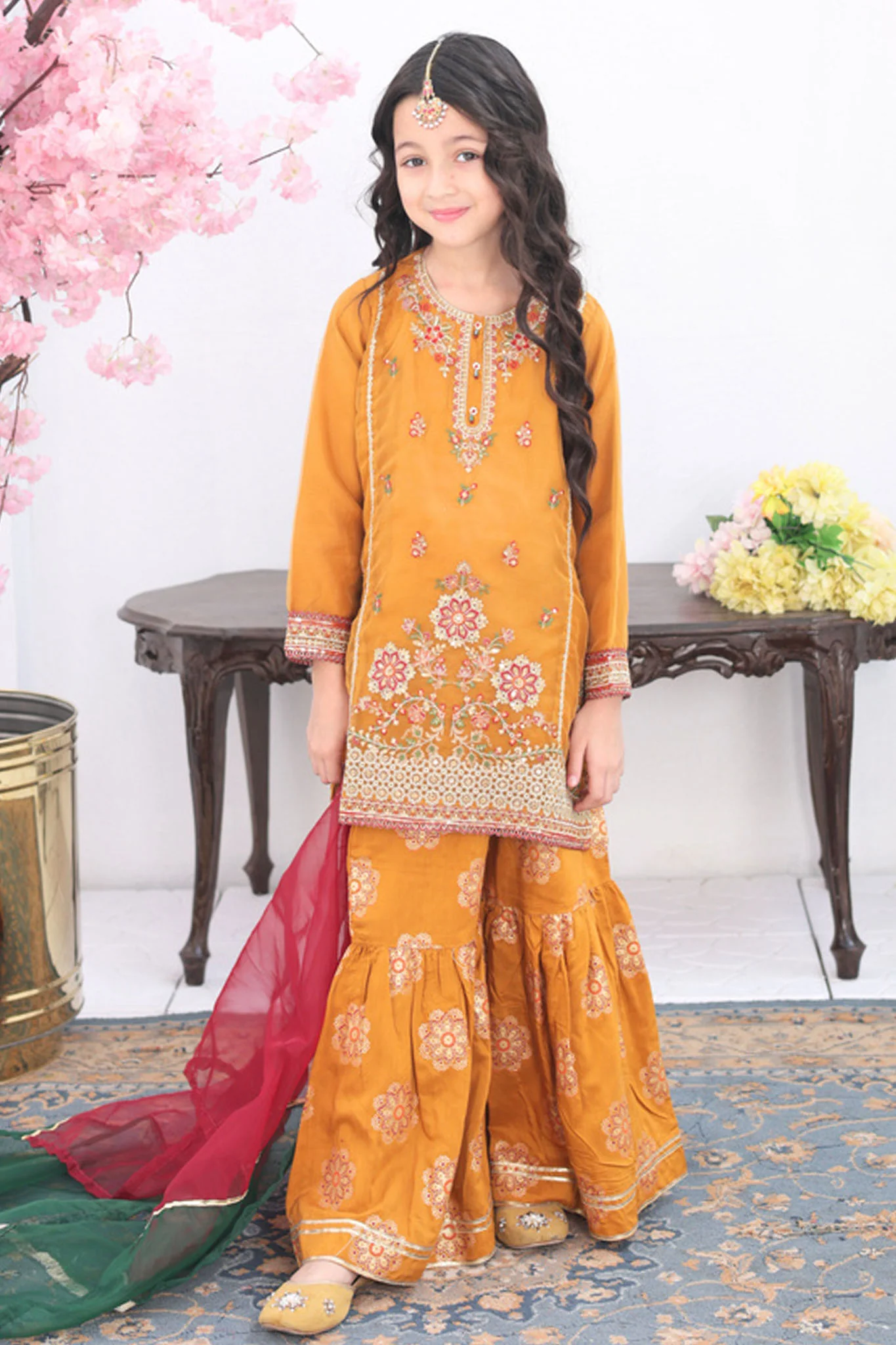 Raunaq E Eid By Shanzey Stitched 3 Piece Formal Edit Suit-SHK-5103 - Image 3