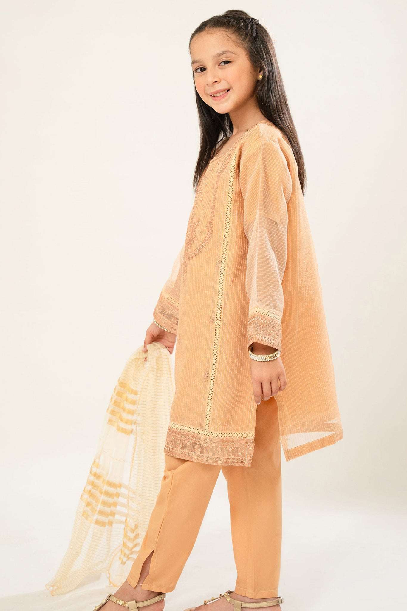Shehzadiyan By Amna Khadija Stitched 3 Piece Festive Formals Pret Vol-02 Suit-AKS-29 - Image 4