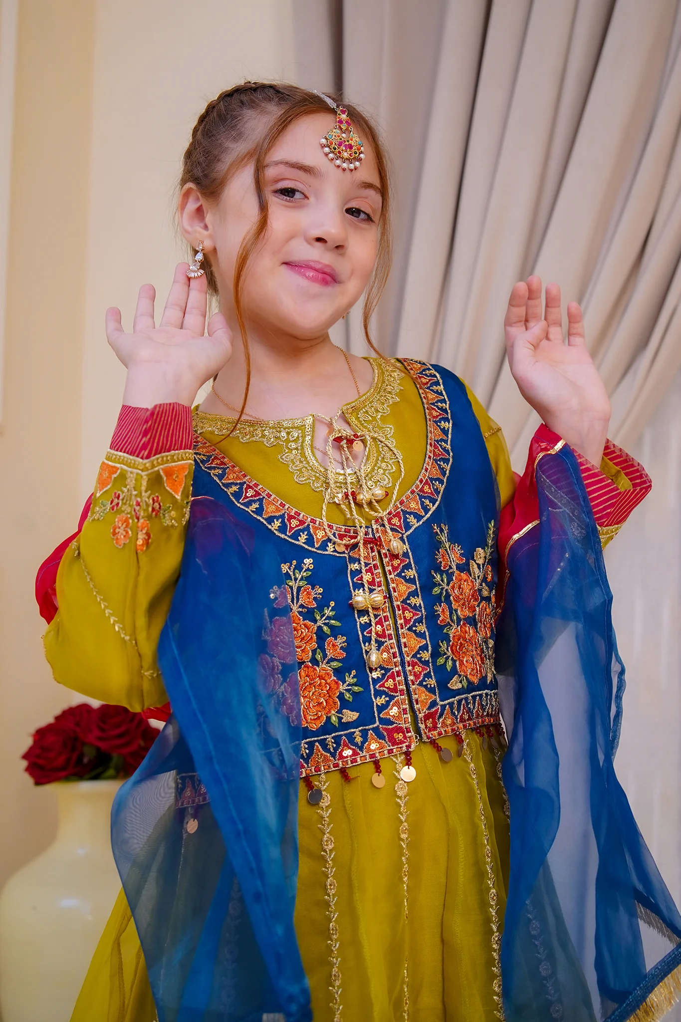 Eid Ki Tayyari By Shanzey Stitched 3 Piece Luxury Formals Suit-SHK-5002 - Image 2