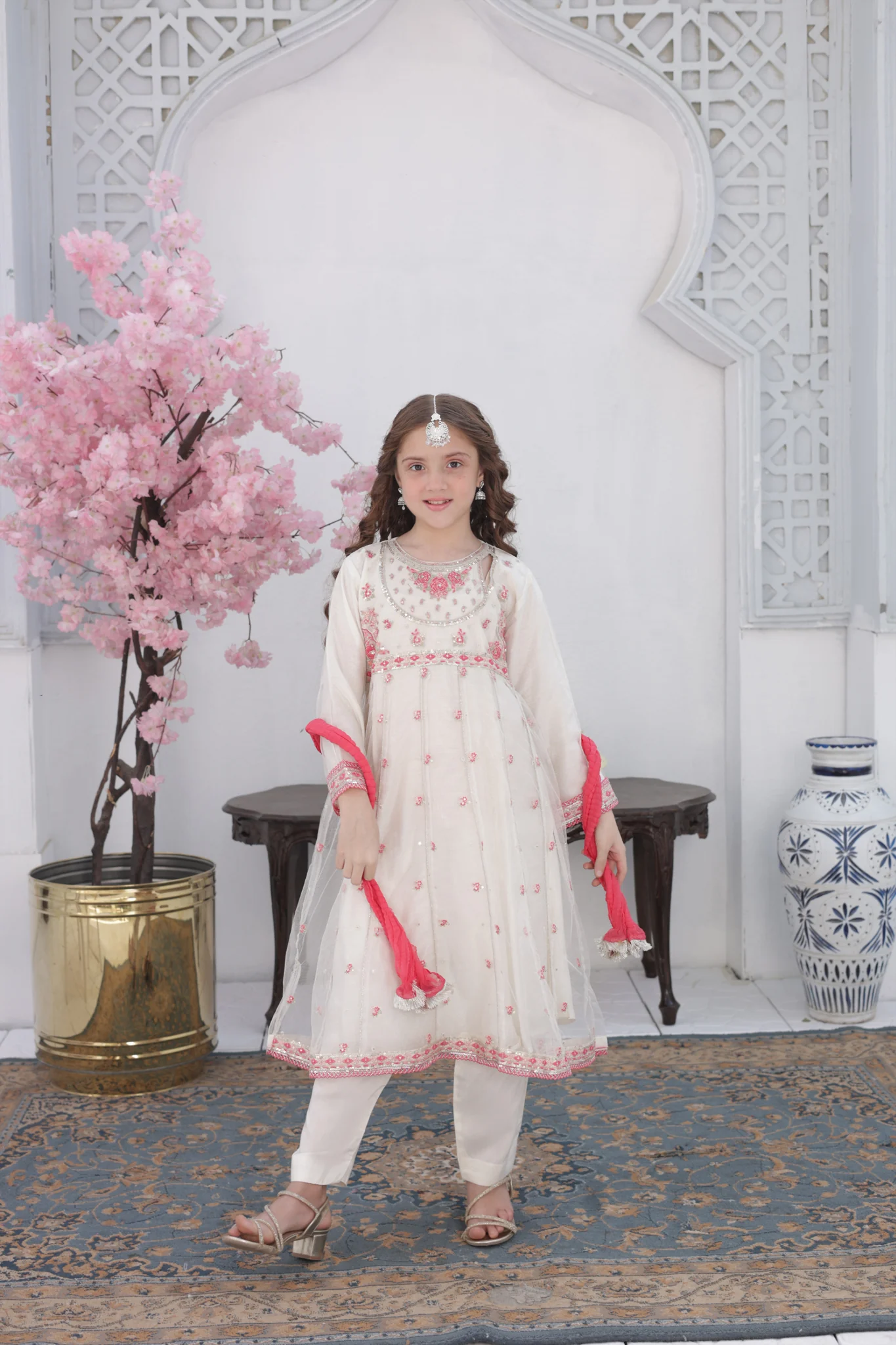 Roshni By Shanzey Stitched 3 Piece Formal Edit Suit-SHK-5801 - Image 4