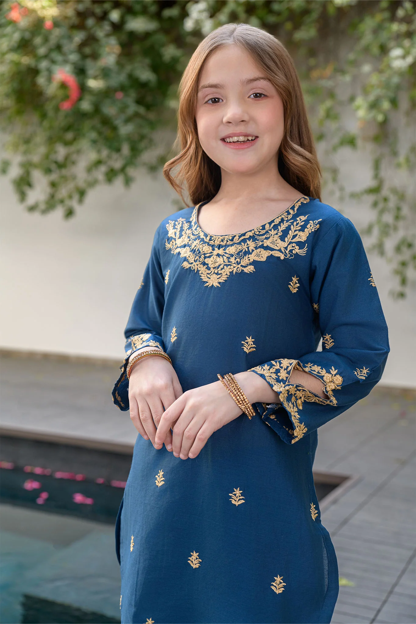 Silah By Fresh Bird Stitched 2 Piece Festive Summer Suit-Ellie - Image 8