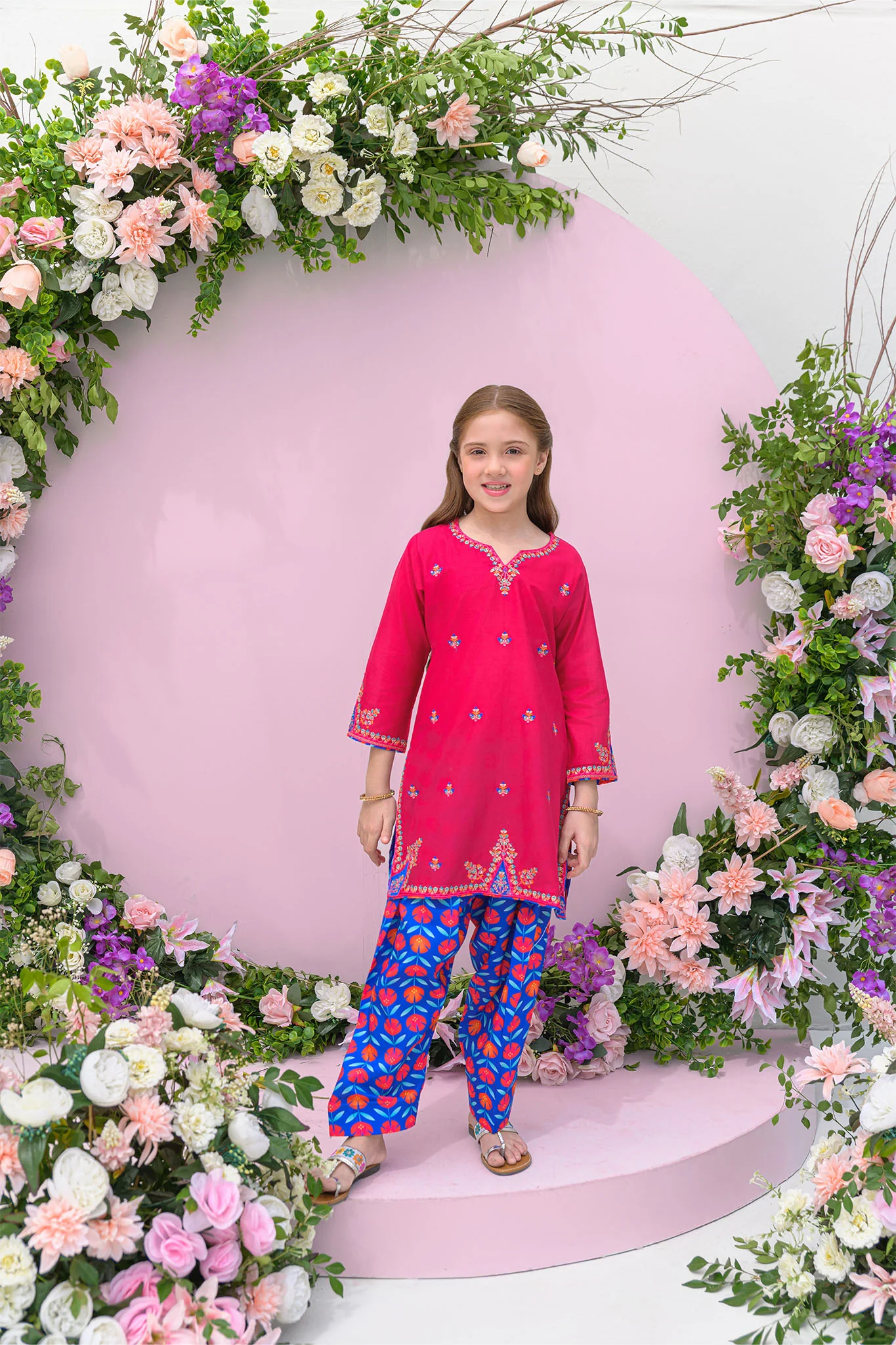 Silah By Fresh Bird Stitched 2 Piece Festive Summer Suit-Jugni